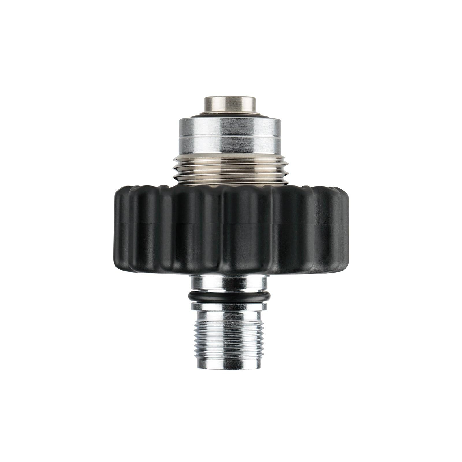 Mares DIN 300 Bar 42-22 Scuba Diving Regulator Connector - Black/Black - Perfect for Professional & Recreational Diving Gear