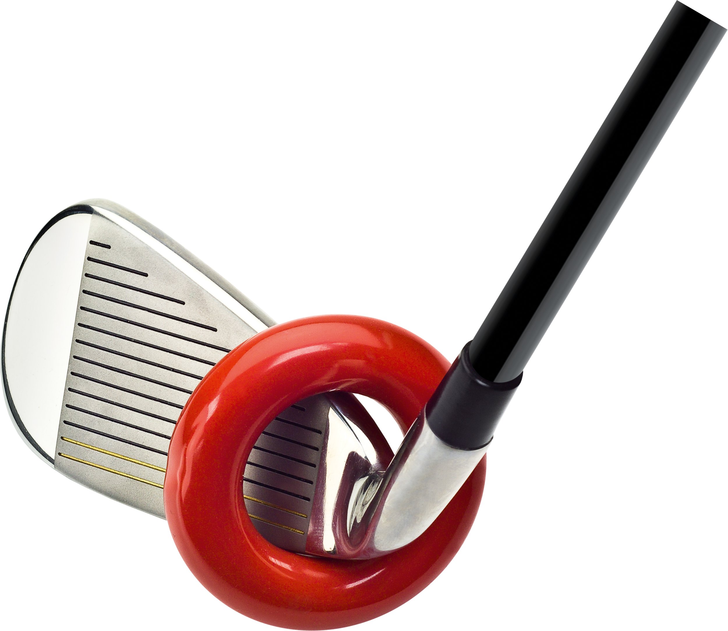 Longridge Golf Swing Weight Training Ring - Red | Improve Golf Swing Mechanics & Strength | Perfect for Driving Range & Practice Sessions