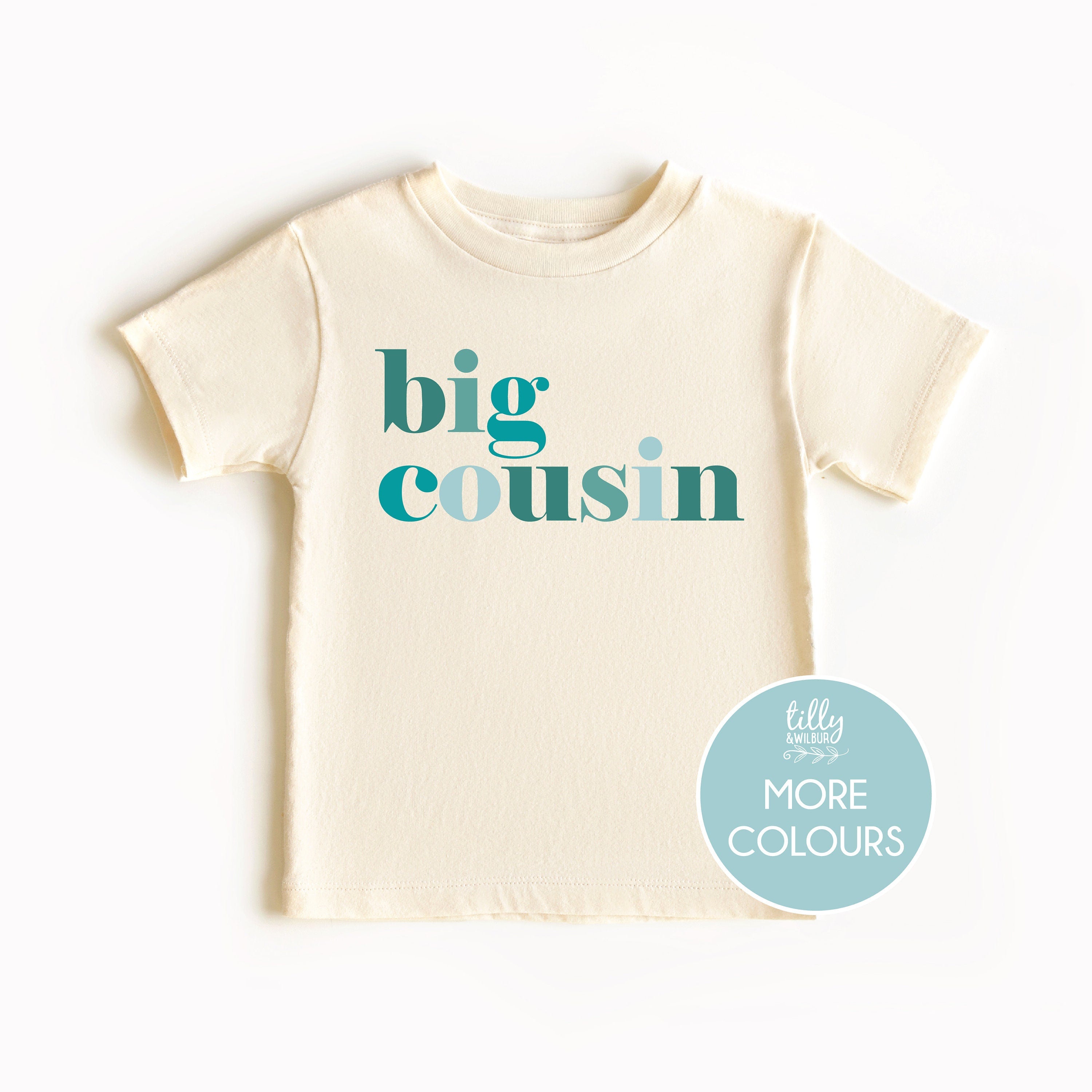 Big Cousin Graphic T-Shirt - Comfortable Cotton Tee for Men & Women - Perfect for Family Reunions, Casual Outings & Gifts