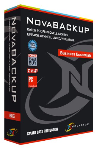 NovaBackup Business Essentials - Data Backup & Recovery Software for Windows PC (Retail Box) | Secure Cloud Storage, File Protection & Disaster Recovery for Small Businesses