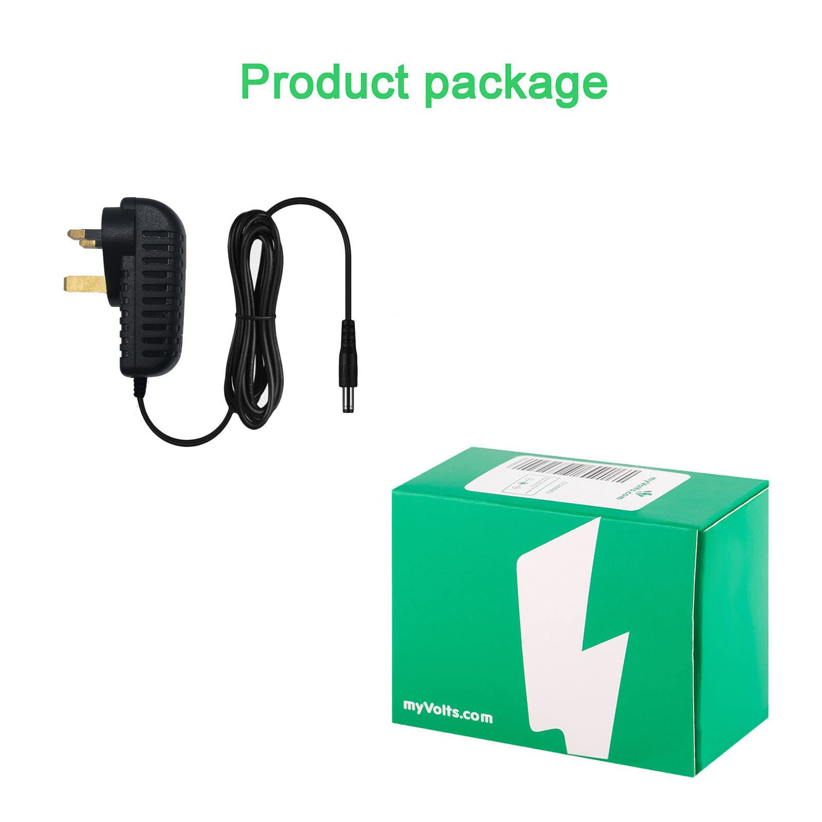 MyVolts 7.5V AC/DC Power Adapter for Roberts Revival Mini DAB Radio - UK Plug - Replacement Charger for Home, Office & Travel Use