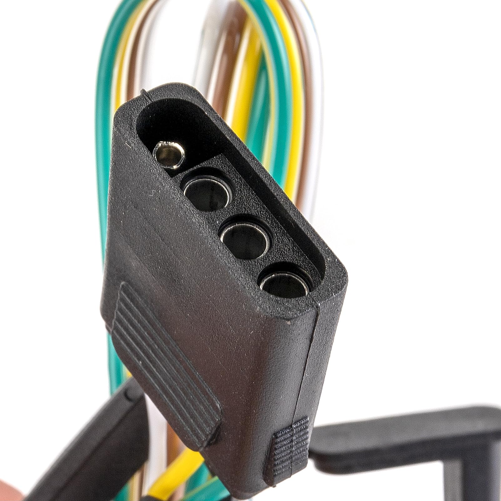 Wsays 4-Pin Trailer Wiring Harness Kit - Plug & Play Compatible with Chevrolet Equinox & GMC Terrain (2018-2025 Models) - Easy Installation for Towing Lights, Boat Trailers & Utility Hauling