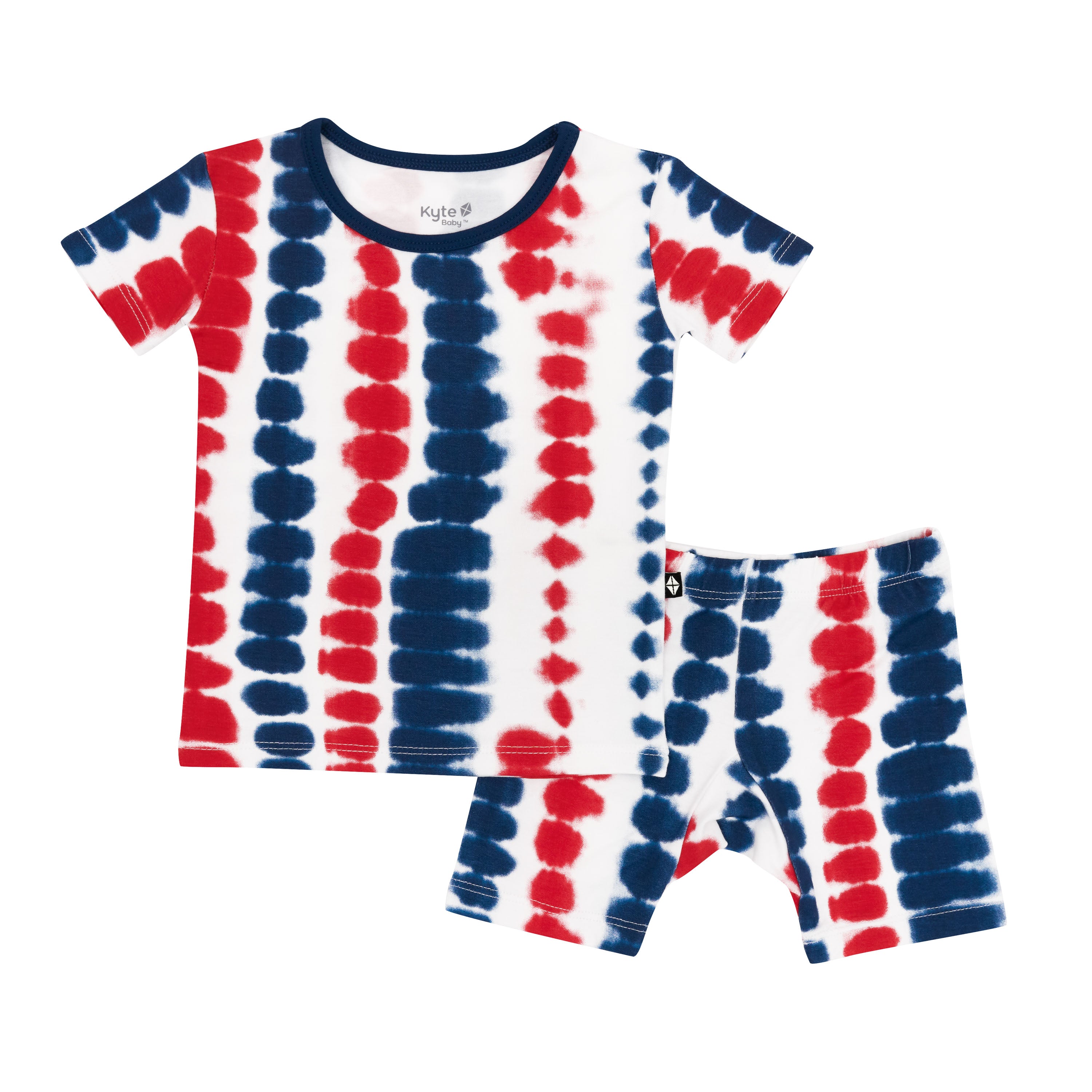 Liberty Rip Tide Short Sleeve Pajamas for Women - Soft Cotton Sleepwear Set for Summer Nights, Lounging & Travel