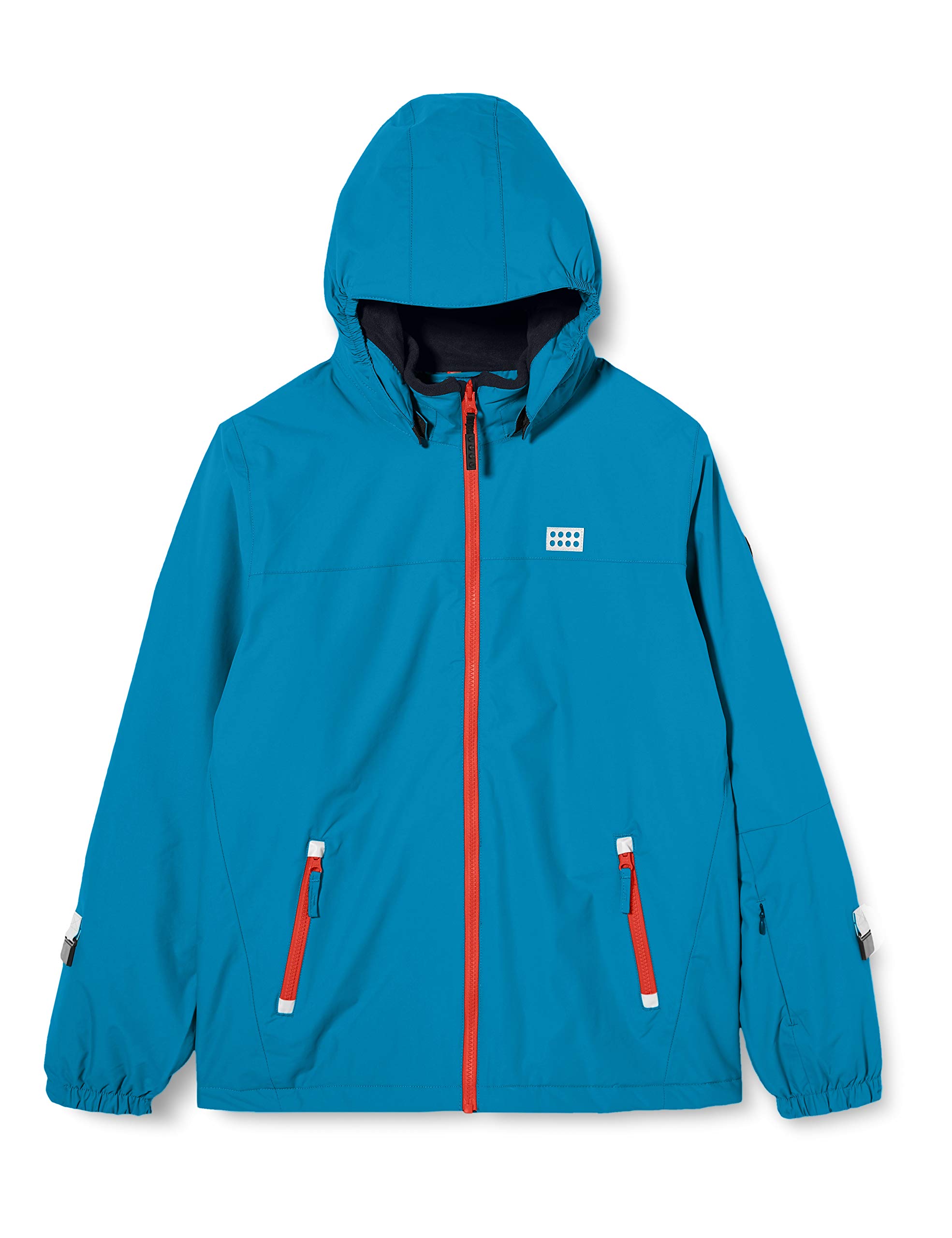 LEGO Kids' Jacket - Waterproof Windbreaker with Hood for Boys & Girls - Lightweight Outdoor Play Jacket for School, Park, and Playground Adventures