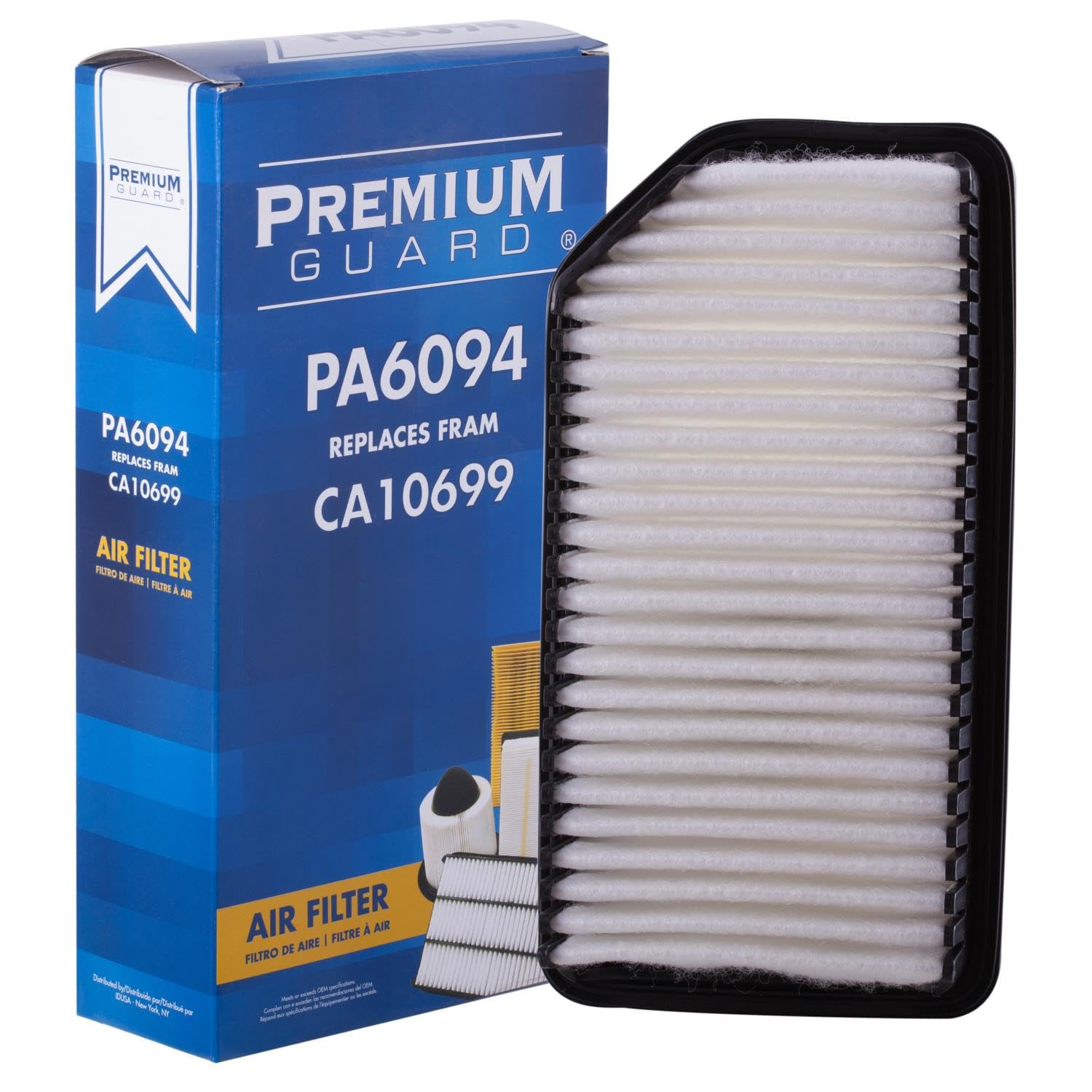 PG Engine Air Filter PA6094 - Compatible with 2010-2011 Kia Soul | High-Performance Replacement Air Filter for Improved Engine Efficiency & Fuel Economy | Perfect for Daily Commuting & Road Trips