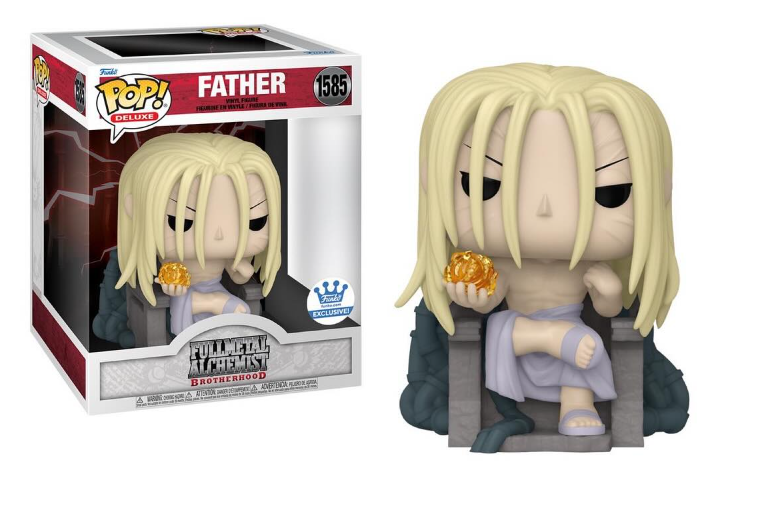 Funko Pop! Vinyl: Fullmetal Alchemist Brotherhood - Father (Chance of Chase) | Anime Collectible Figure for Display & Gifts