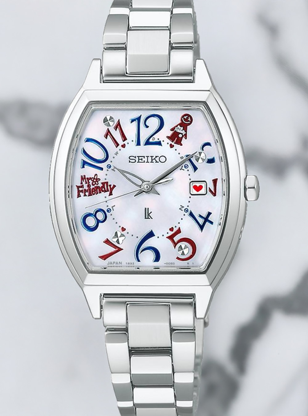 SEIKO LUKIA 30th Anniversary Happy Collection MR.FRIENDLY Collaboration Limited Edition SSVW237 Ladies Watch - Made in Japan JDM - Perfect for Gifts, Special Occasions & Collectors