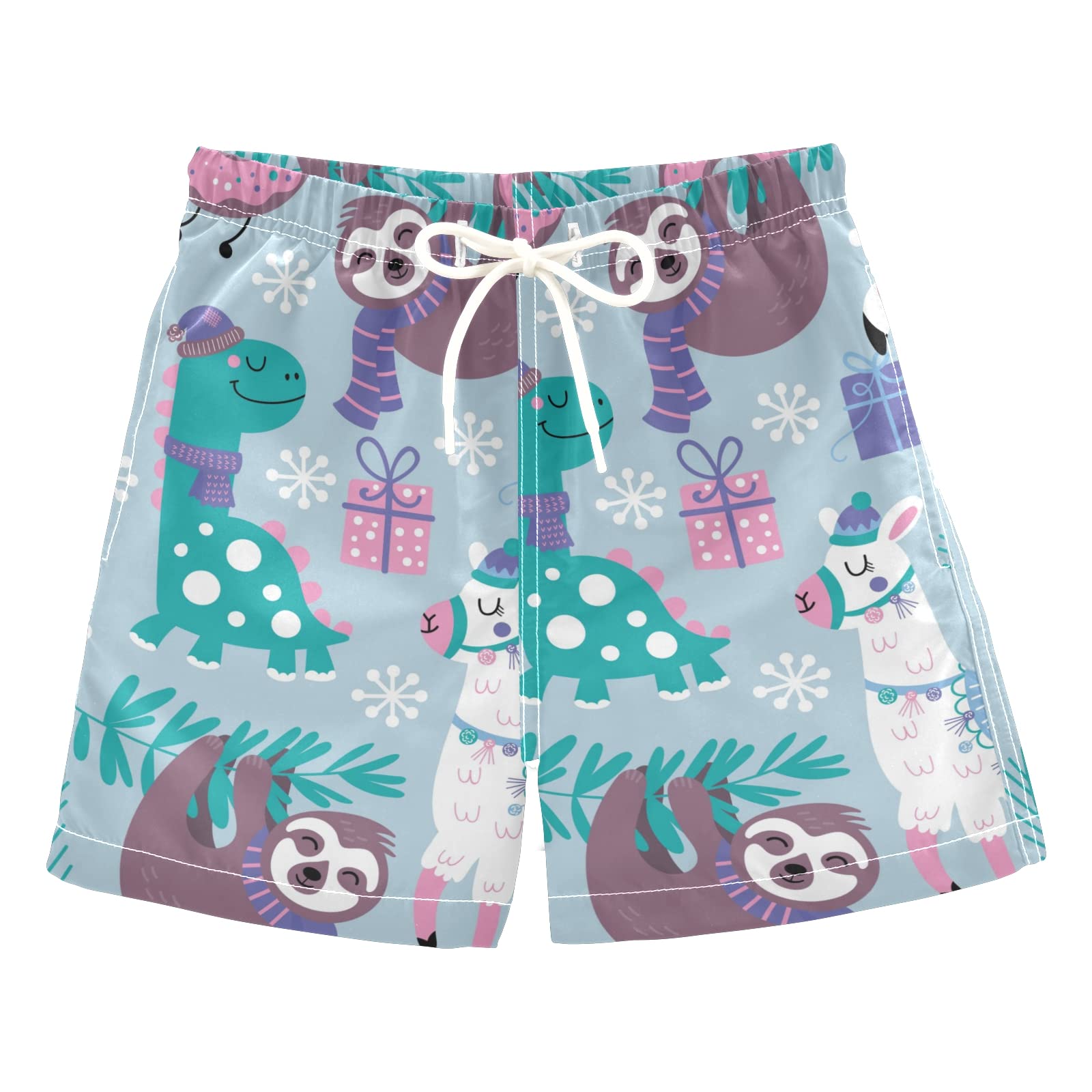 Boys Swim Trunks for Kids 2-14 Years - Quick Dry Swim Shorts with UPF 50+ Sun Protection | Beach, Pool, Vacation Essentials for Summer Water Activities