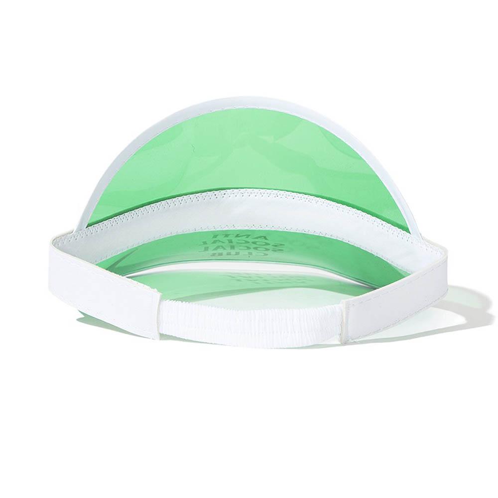 Anti Social Social Club BCD Green Visor Hat - Trendy Streetwear Accessory for Outdoor Sports & Summer Fashion