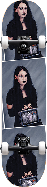 Darkstar Goth Girl Complete Skateboard 7.87