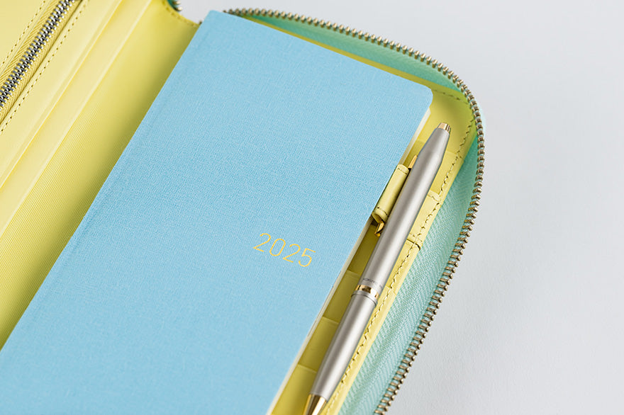 Hobonichi Techo 2025 Planner with Liberty Fabrics Michelle Weeks Cover - Premium A6 Planner Cover Only for Daily Journaling, Note Taking & Productivity (Ideal for Students, Professionals & Bullet Journal Enthusiasts)