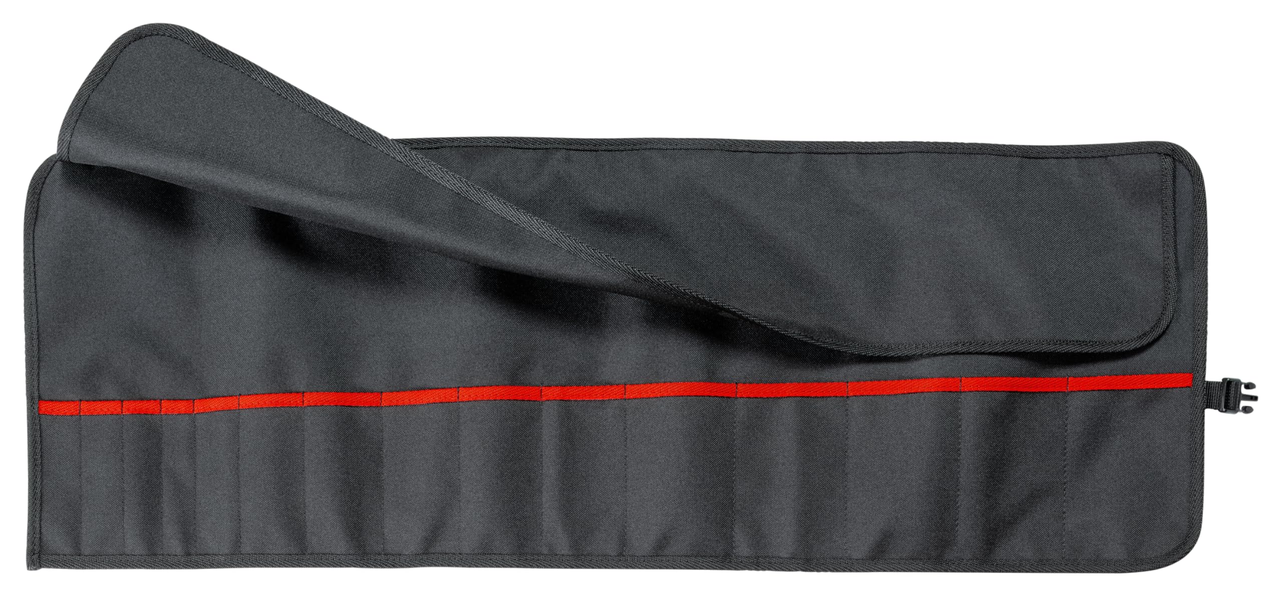 15 Pocket Roll-up Tool Bag - Heavy Duty Empty Organizer for Wrenches, Screwdrivers & DIY Tools - Perfect for Mechanics, Electricians & Home Improvement Projects