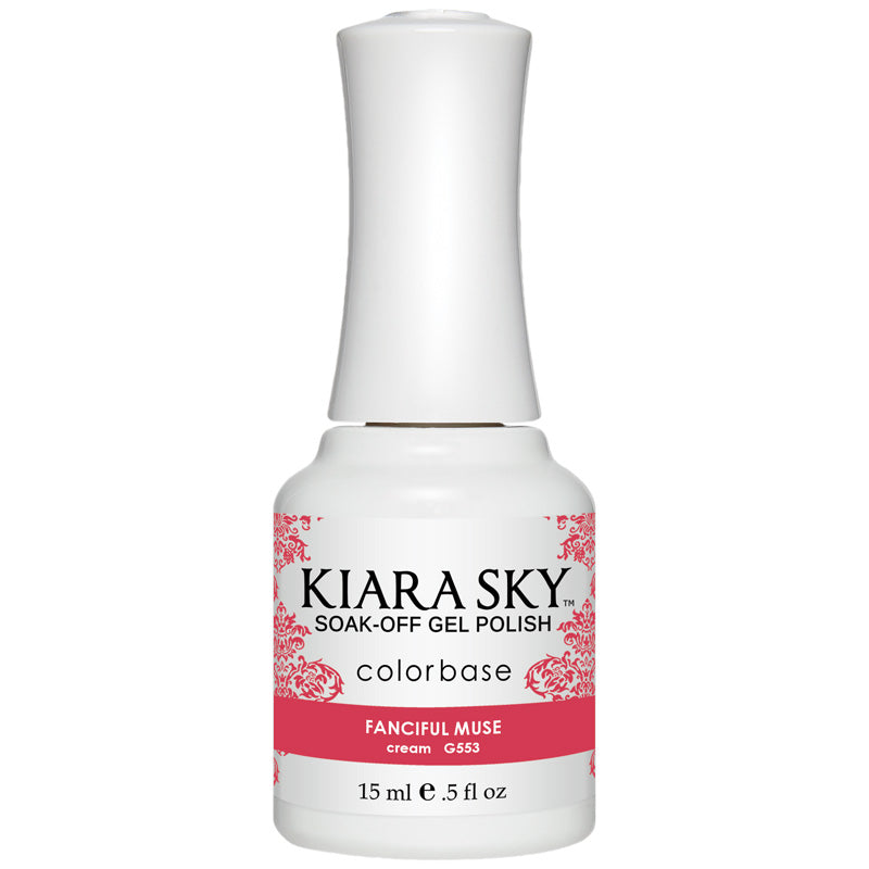 Gel Polish G553 Fanciful Muse - Long-Lasting Nail Polish for Salon-Quality Manicures at Home | Perfect for Parties, Weddings & Special Occasions