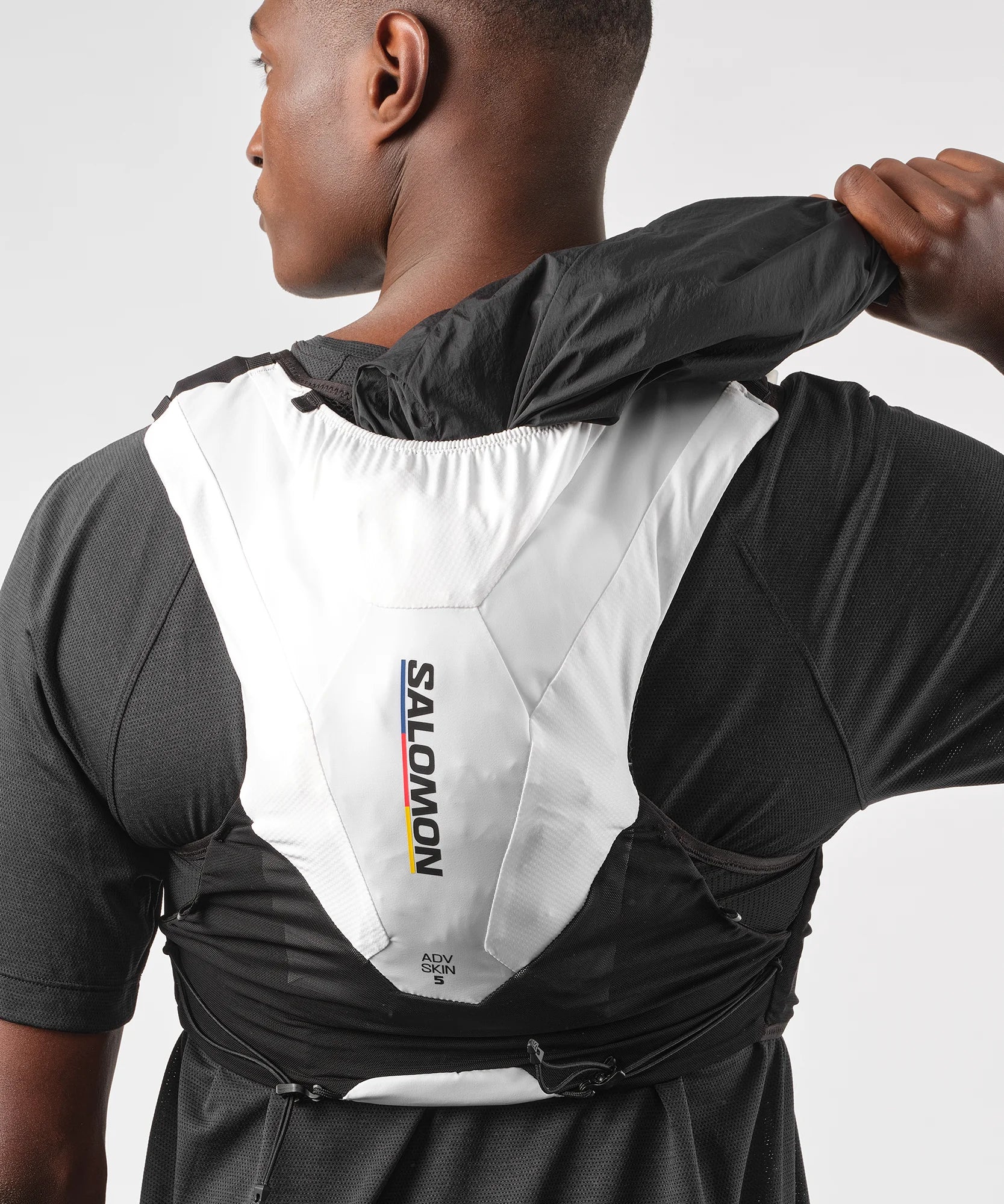 ADV Skin 5 Race Flag Hydration Running Vest with 2 Flasks - Lightweight Breathable Unisex Marathon Gear for Trail Running & Ultra Races