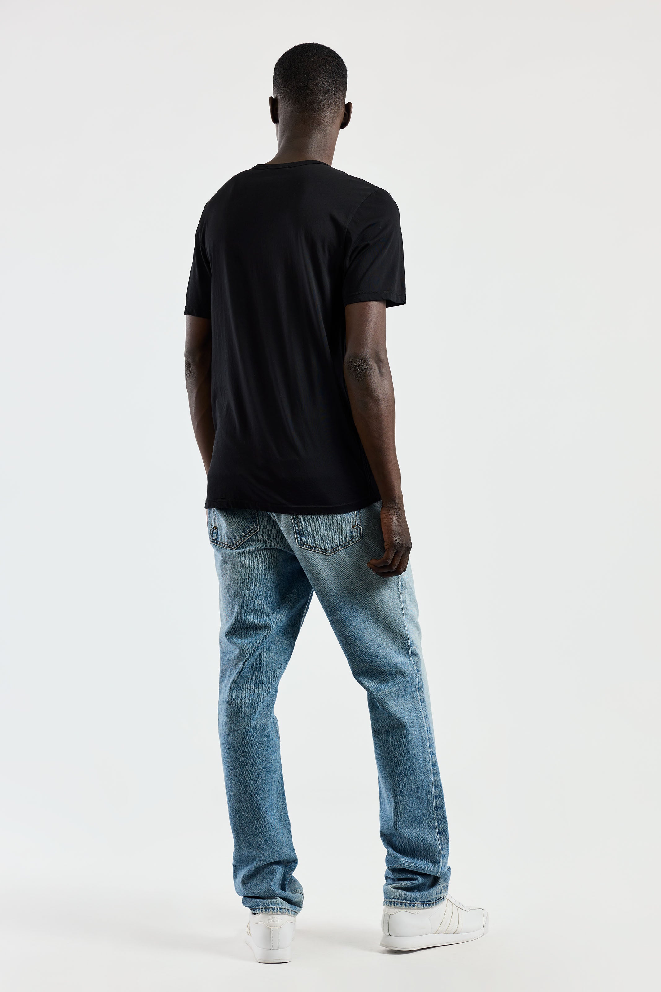 Classic V Neck T-Shirt for Men - Soft Cotton Comfort Fit Casual Tee - Perfect for Everyday Wear, Workouts & Layering