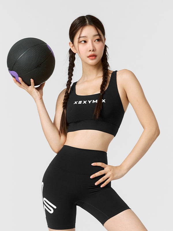 Black Label Power Rise Bra Top - High Support Workout Sports Bra for Women - Perfect for Yoga, Running & Gym Training