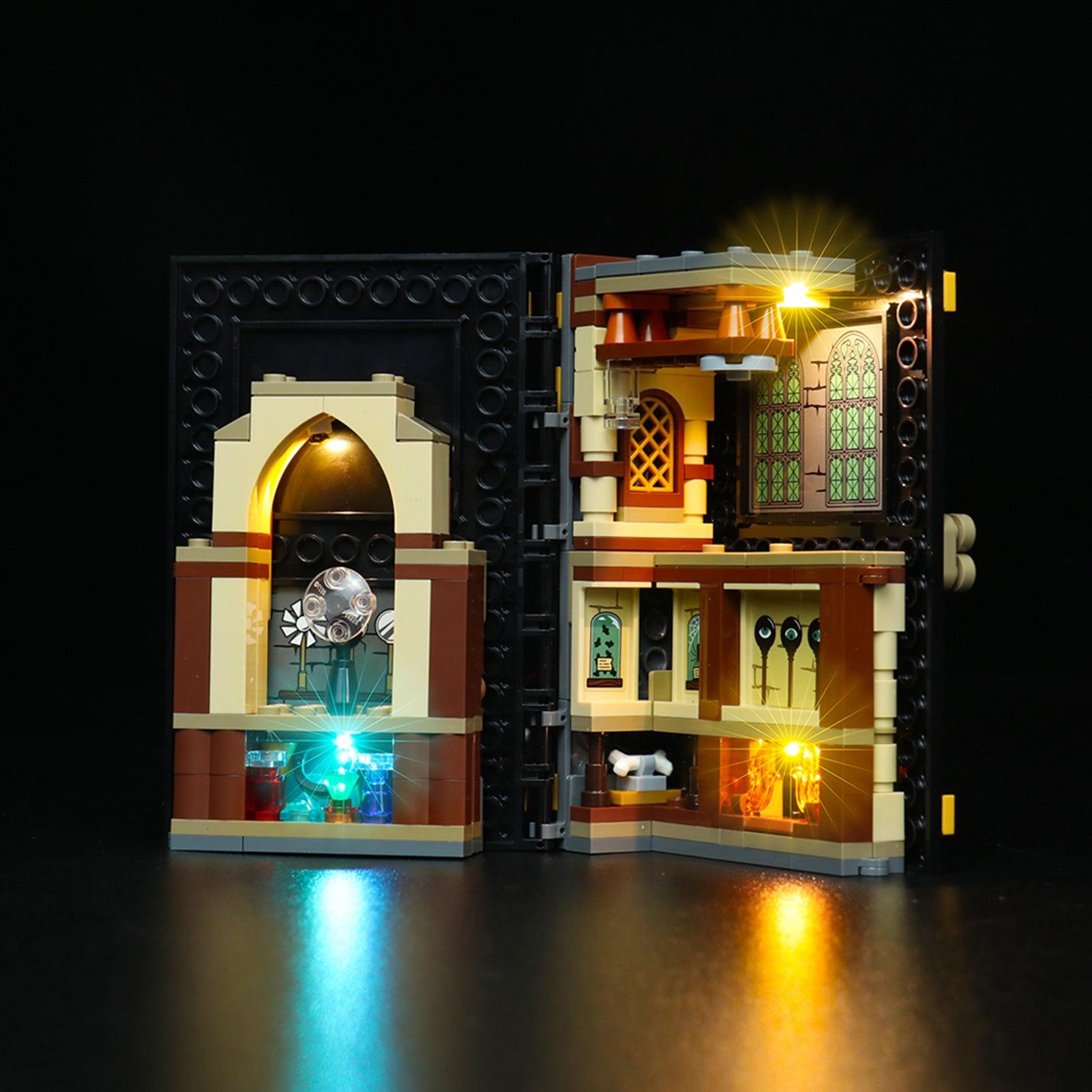 LEGO Harry Potter Hogwarts Defence Class 76397 Light Kit - DIY Lighting Set for LEGO Building Blocks - Perfect for Display & Night Light in Kids' Rooms, Harry Potter Collections