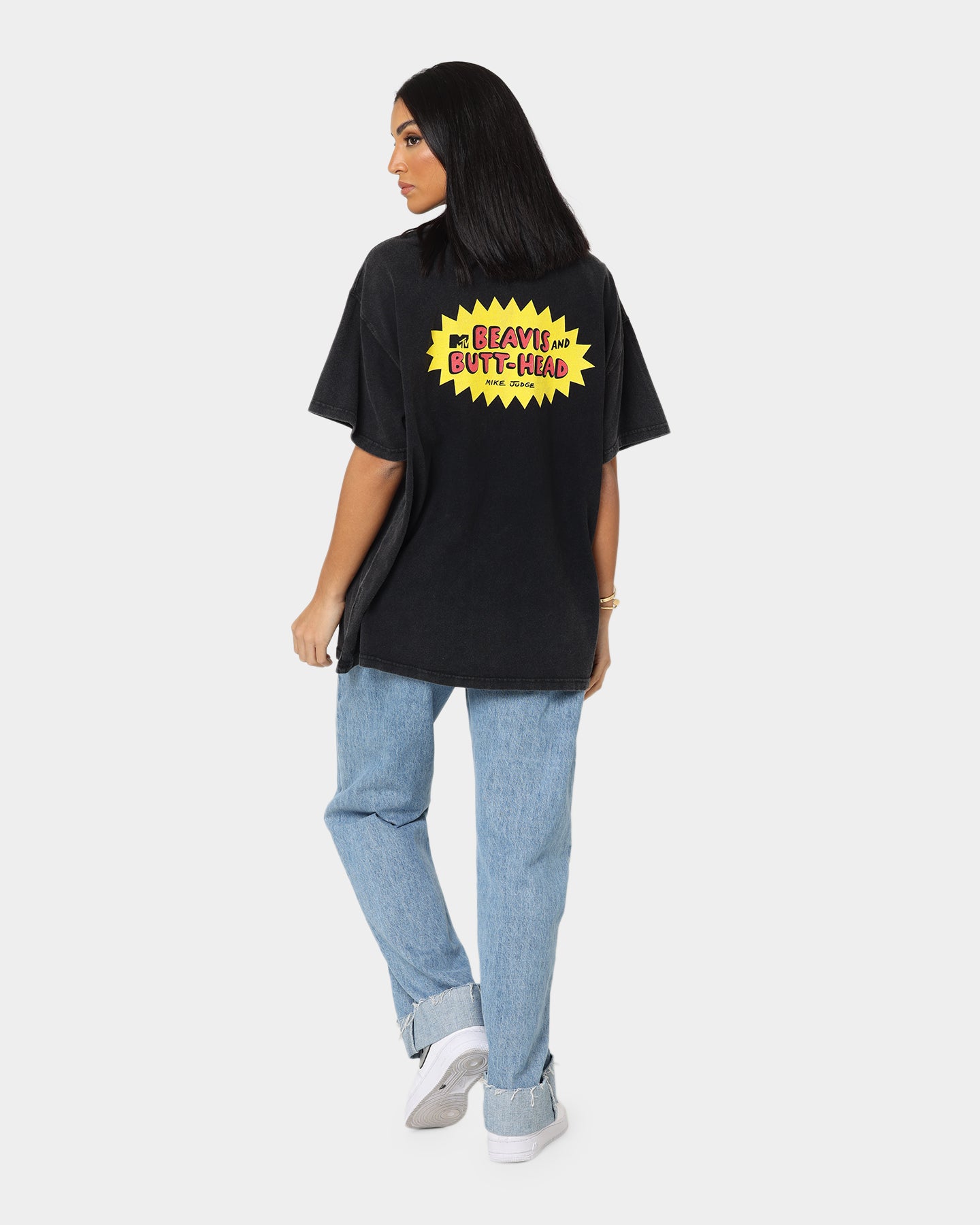 Vintage Beavis & Butthead Rock T-Shirt - Black Retro Graphic Tee for Men & Women | Perfect for Concerts, Parties & Casual Wear