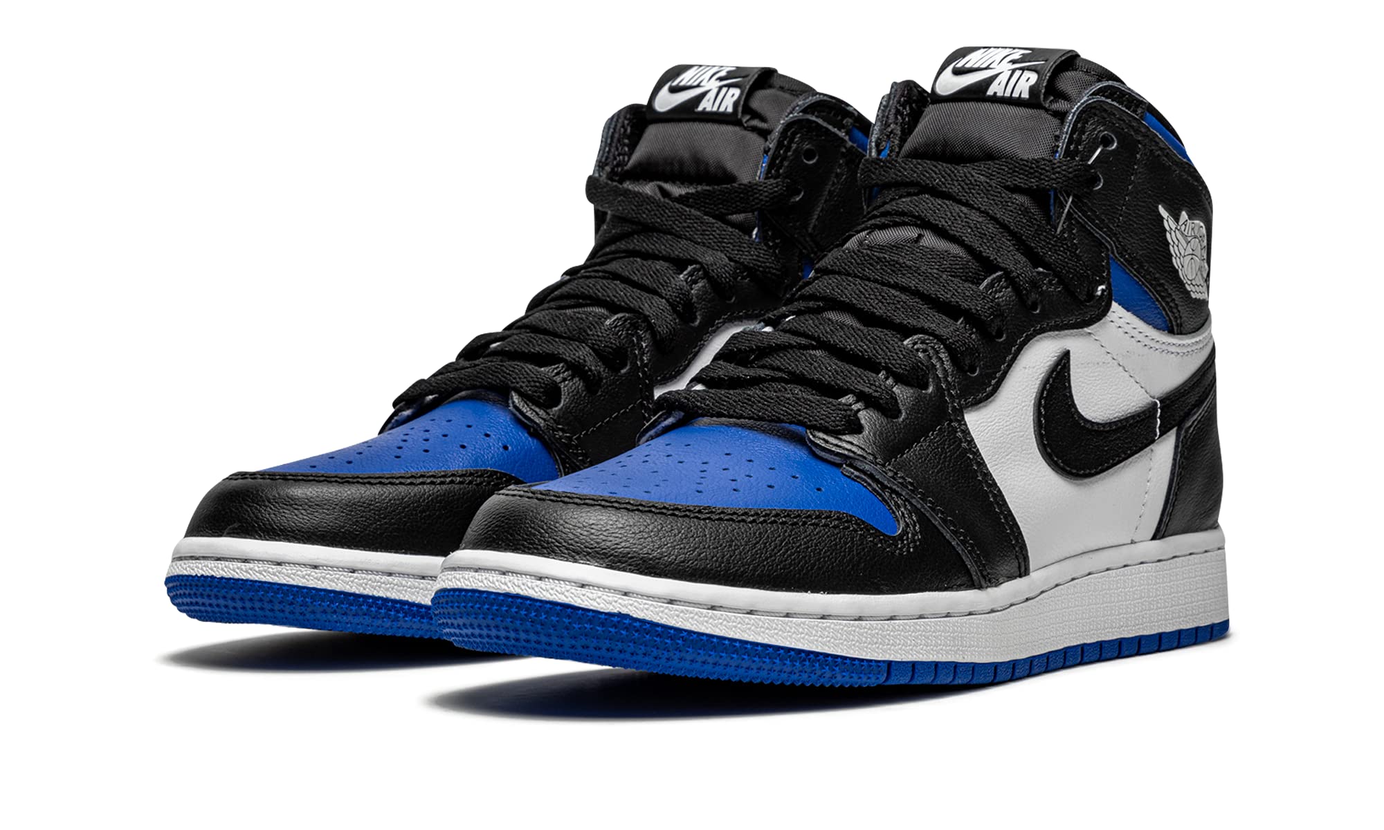 Jordan Air 1 Retro High OG GS Royal Toe Basketball Shoes for Youth - Size 5Y - Perfect for School, Sports & Street Style