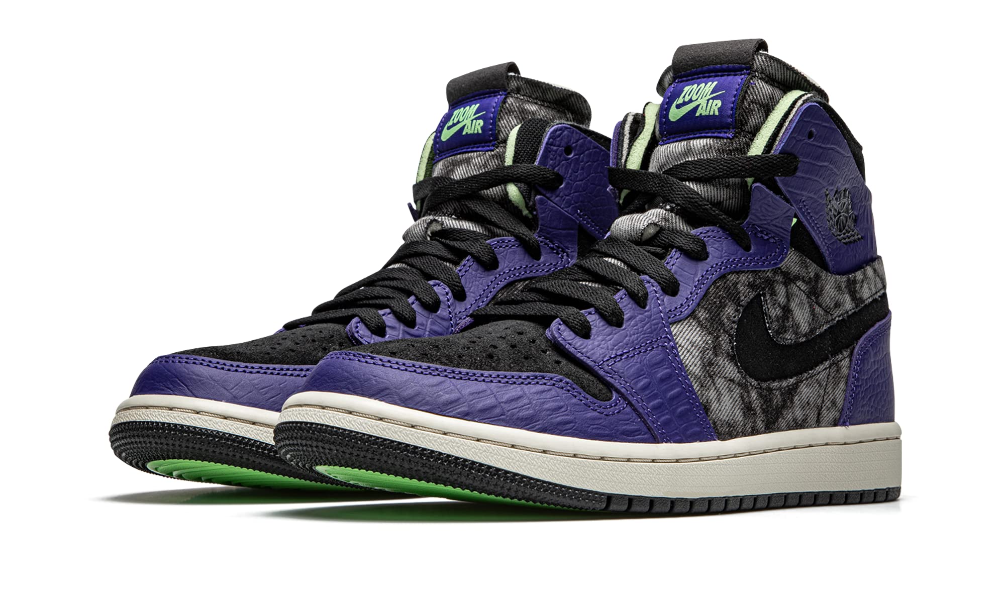Jordan Men's Air Jordan 1 Zoom Comfort DC2133 500 Bayou Boys Basketball Shoes - Size [Your Size] for Casual Wear & Street Style