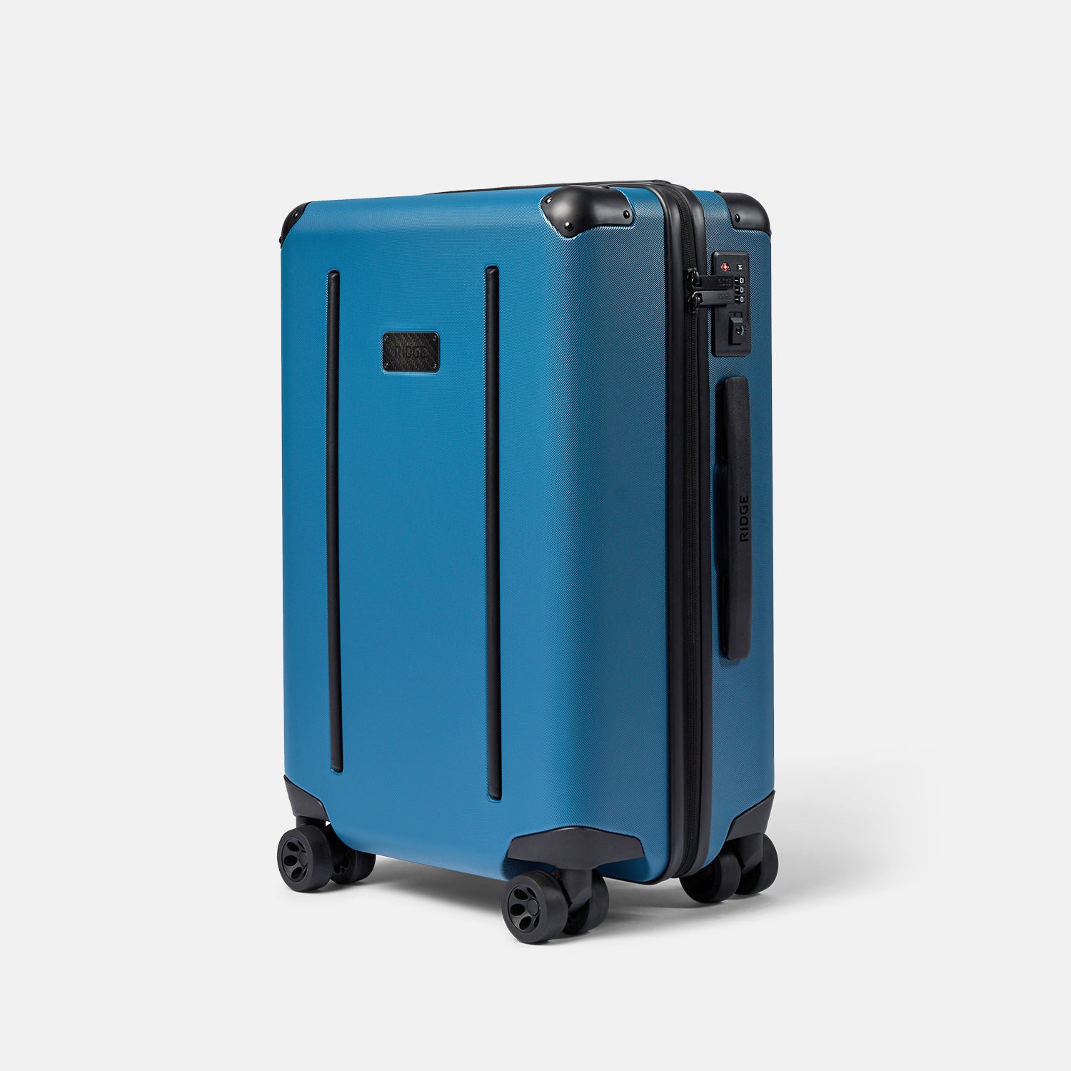 The Ridge Carry On Luggage - Alpine Navy Blue Travel Suitcase for Business Trips & Weekend Getaways