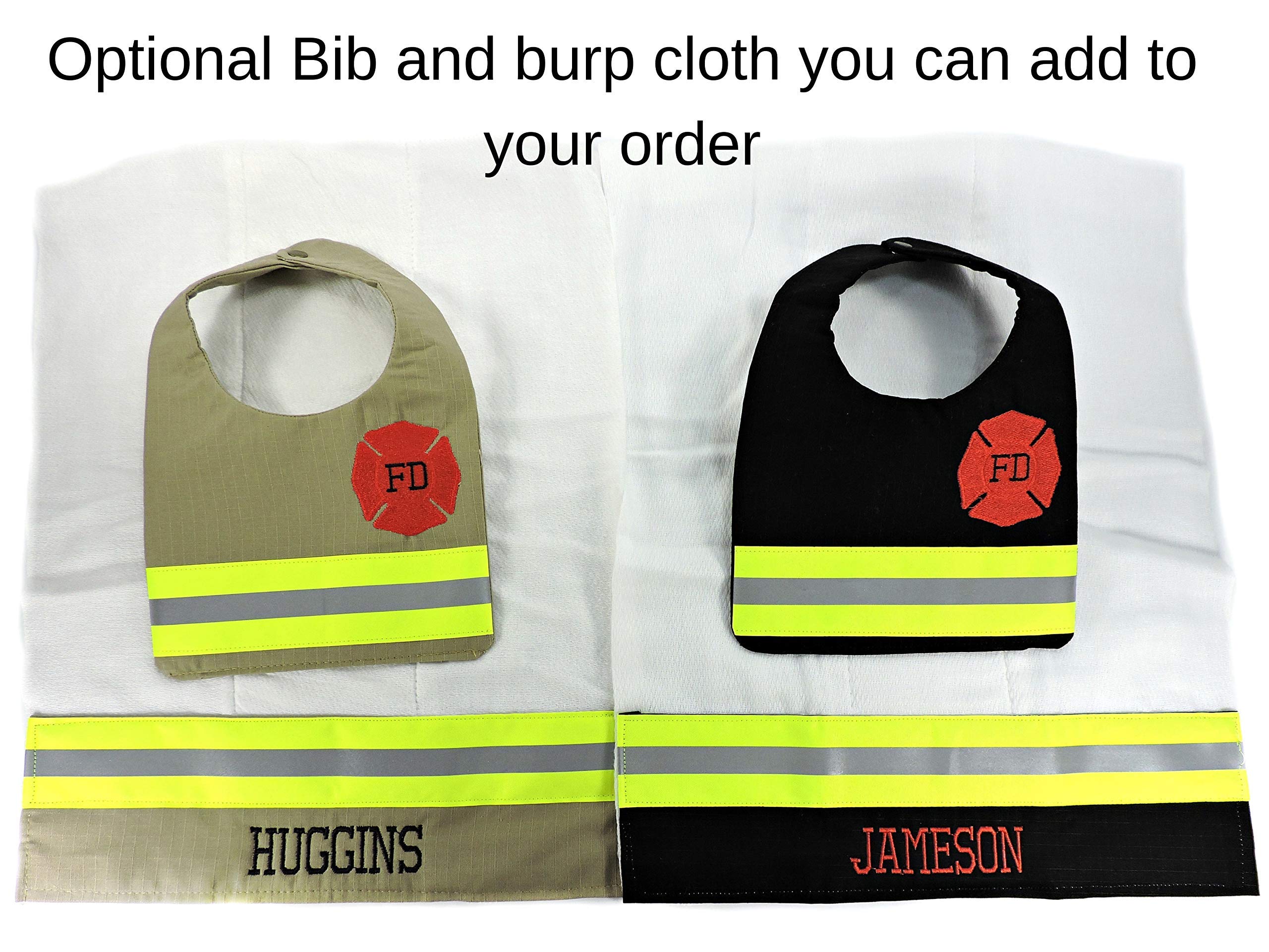 Personalized Firefighter Diaper Bag - Customizable Baby Shower Gift for New Parents - Perfect for Hospital Visits, Daycare & Family Outings
