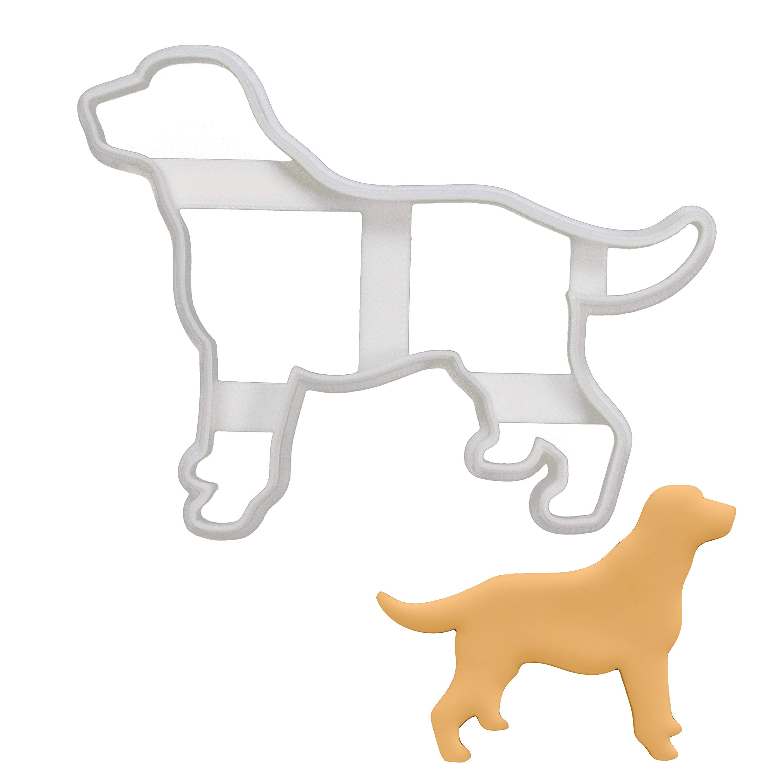 Labrador Retriever Cookie Cutter - Stainless Steel Dog Bone Shaped Biscuit Cutter for Baking, Cake Decorating & DIY Dog Treats - Perfect for Pet Lovers & Home Bakers
