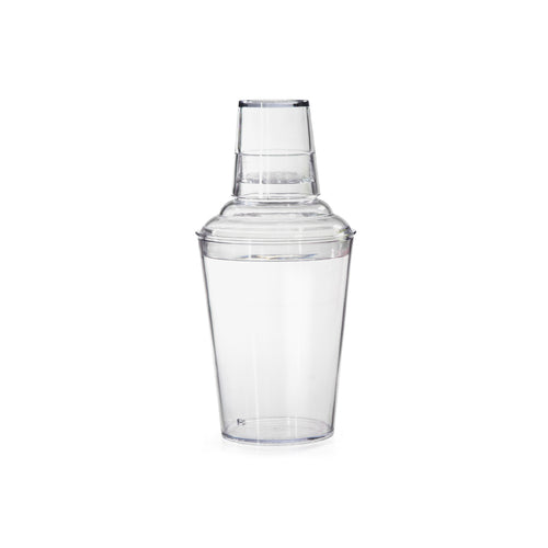 GET SH 175 1 CL 3-Piece Cocktail Shaker Set, 17.5 oz - Professional Bar Tools for Mixing Martinis, Margaritas & Cocktails at Home or Parties