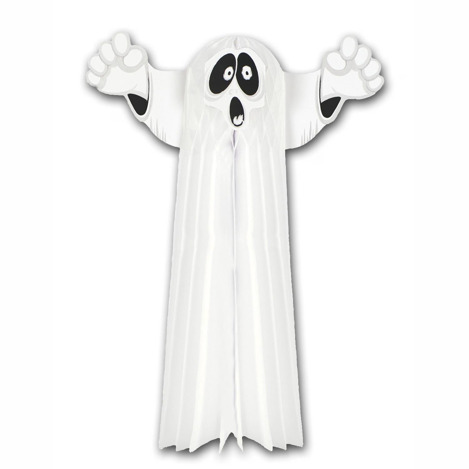 12 Pack Beistle Halloween Hanging Ghost Decorations - Spooky Tissue Ghosts for Party, Home & Yard Halloween Decor