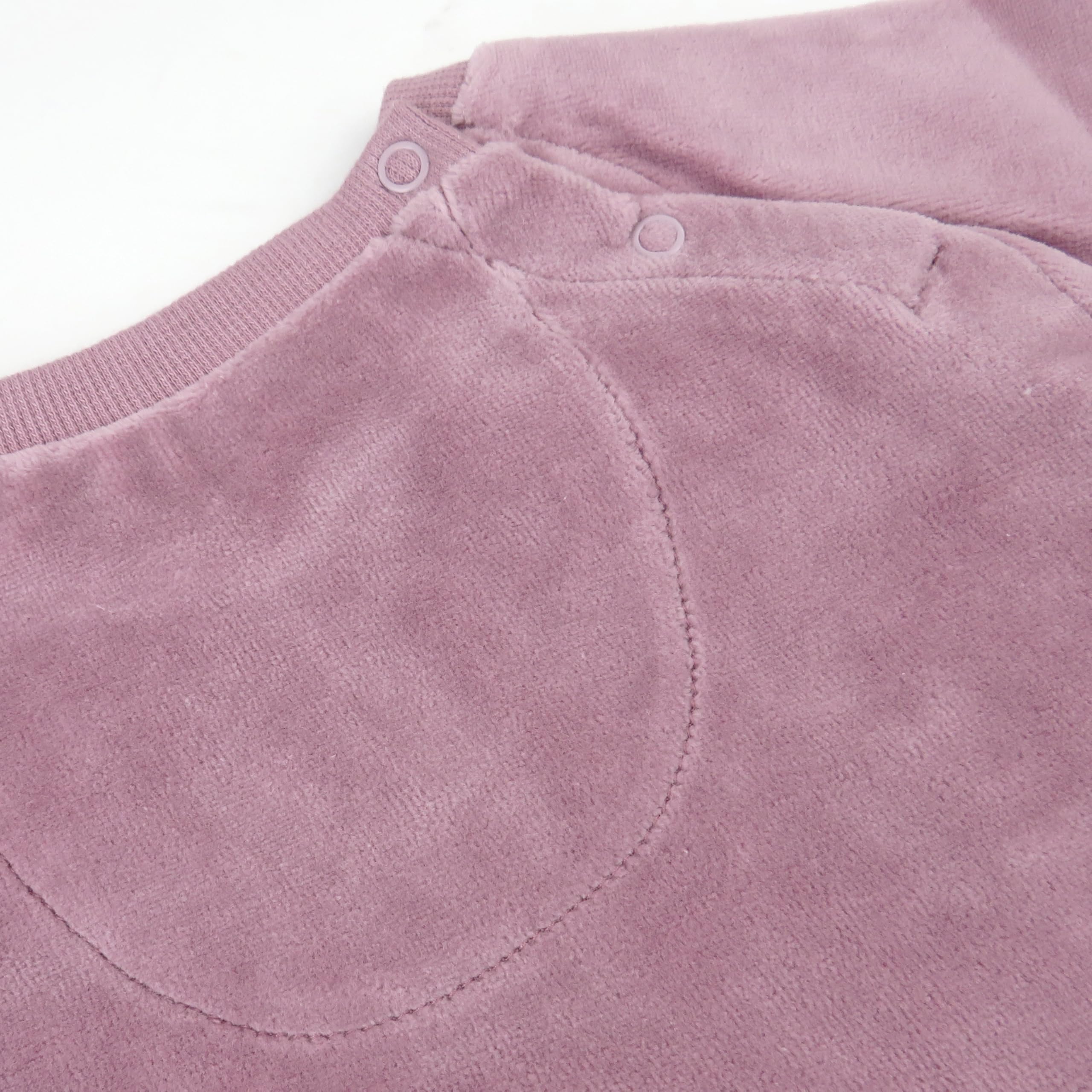 HONESTBABY Soft Velour Hoodie & Zip-Up Sweatshirt with Jogger Pants Set - Cozy Outfit for Toddlers, Baby Boys & Girls - Perfect for Playdates, Outings & Family Photos
