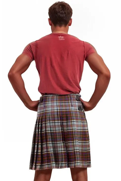 Custom Anderson Tartan Kilt - Premium Handmade Scottish Kilt for Men - Traditional Highland Dress for Weddings, Reenactments & Celtic Events