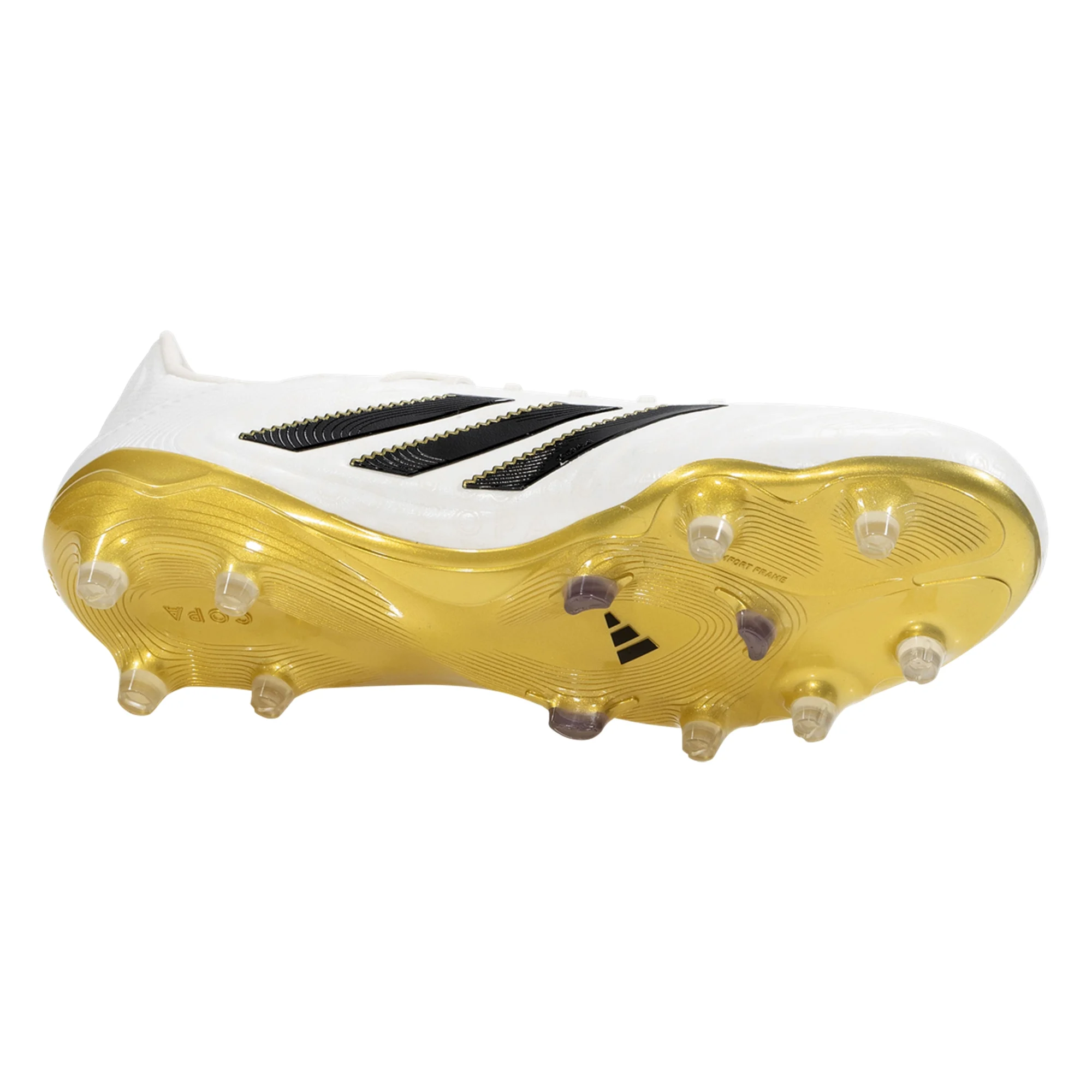 Adidas Copa Pure III Elite FG Soccer Cleats for Men - Zero Metallic/Black/Gold Metallic | Firm Ground Football Boots for Professional Players & Training | Perfect for Matches, Practice & Outdoor Sports