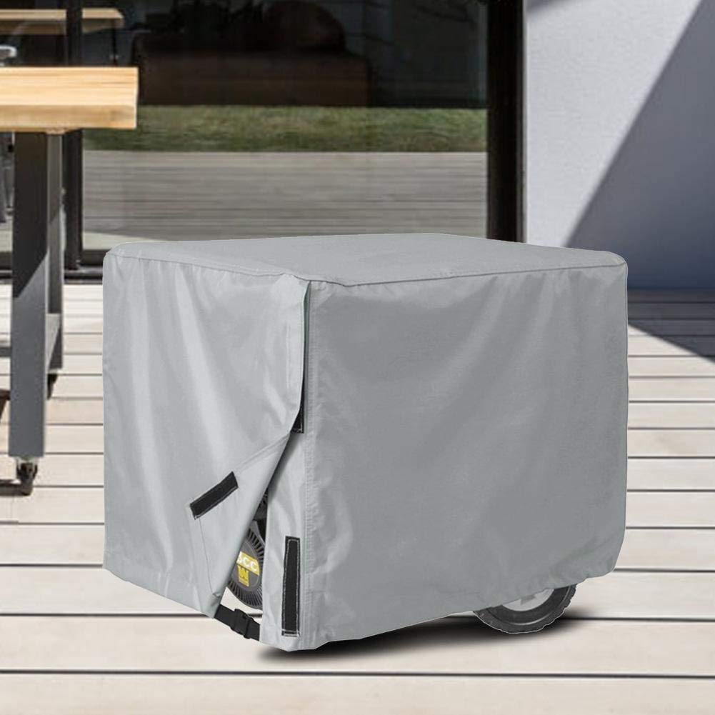**Waterproof Outdoor Generator Cover - Portable & Dustproof Electric Generator Protection for Patio, Garden & Home Use (Gray) - Ideal for Camping, RV Trips & Emergency Power Backup**