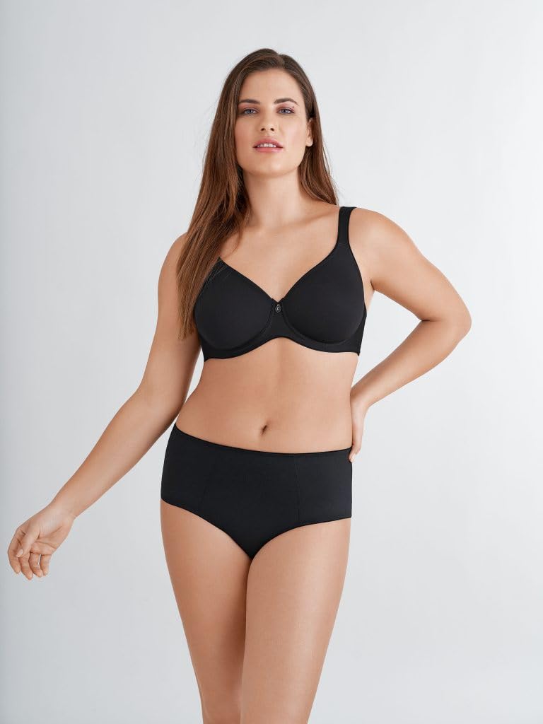 Conturelle Women's Pure Balance Molded Spacer Underwire Bra 42D - Plus Size Comfortable Support Bra with Breathable Fabric - Ideal for Workouts, Office Wear & Daily Activities - Perfect for Yoga, Running & Professional Settings