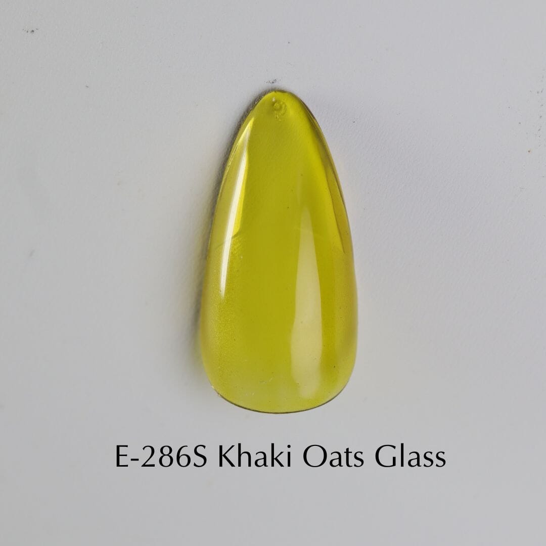 Kokoist E 286S Khaki Oats Glass Nail Art Gel Polish - Long Lasting & High Pigment for Professional Nail Salon & DIY Manicure at Home