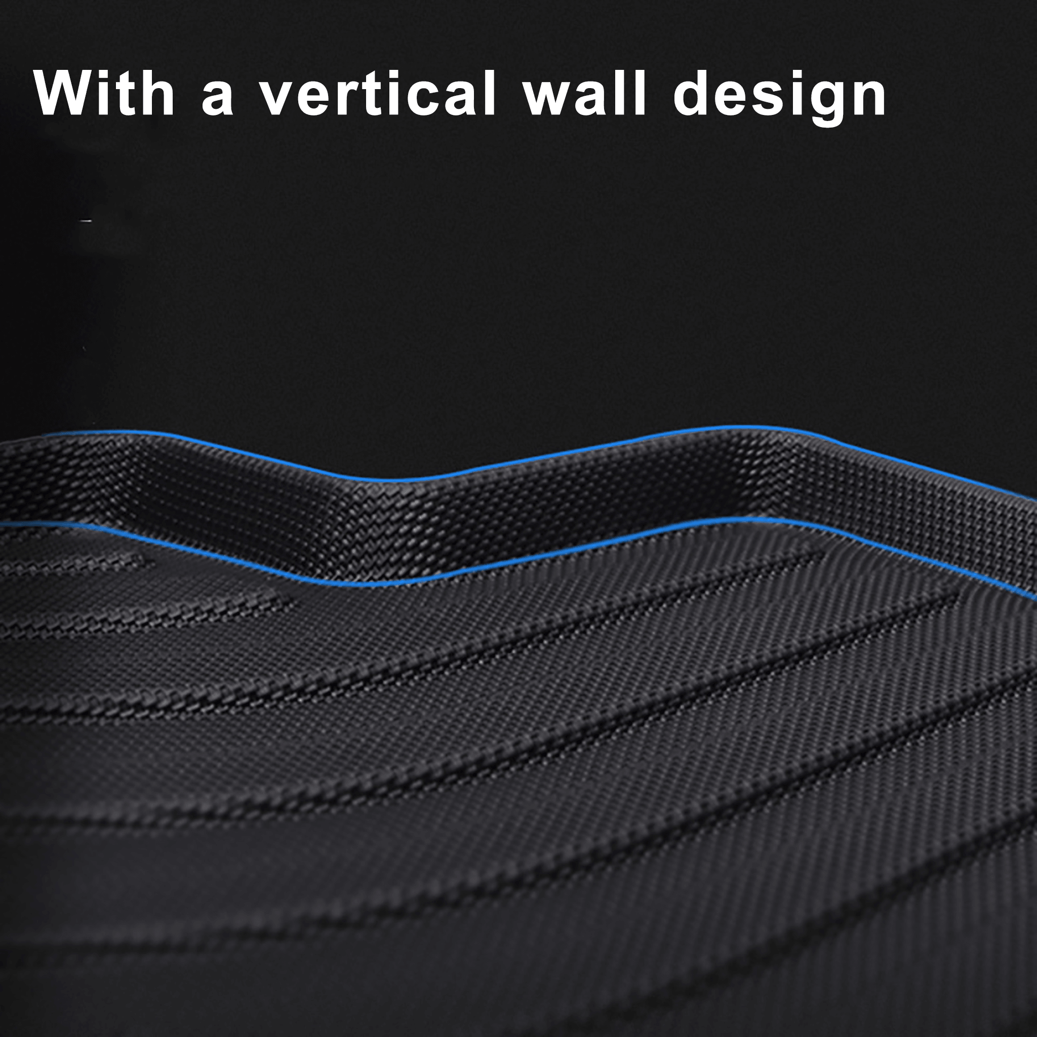 Custom All-Weather Floor Mats for Tesla Model S 2016-2020 | Front & Rear Trunk Liners | Heavy-Duty TPE Material | Non-Slip Protection | Perfect for Winter Snow, Mud & Rain Protection