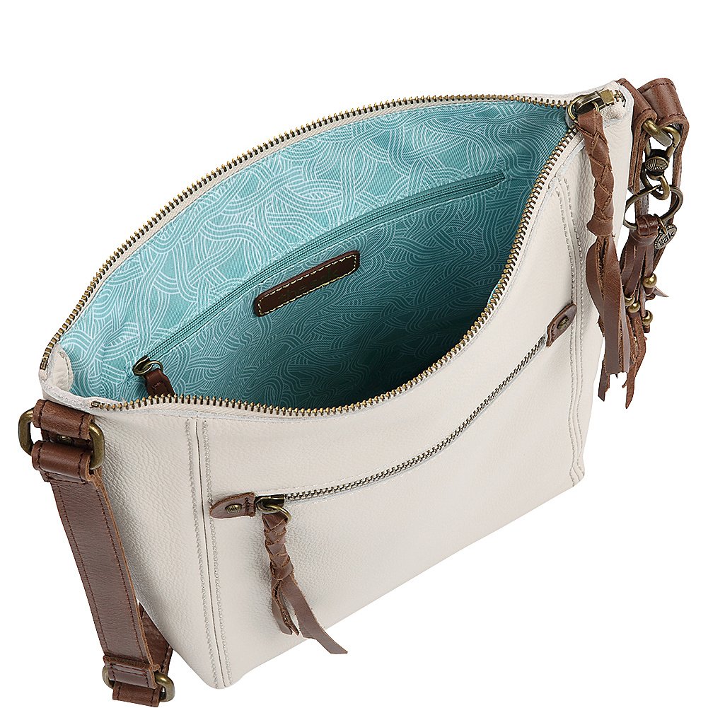 The Sak Ashland Crossbody Purse - Genuine Leather Handbag for Women with Adjustable Shoulder Strap - Perfect for Everyday Use, Work, Travel & Shopping