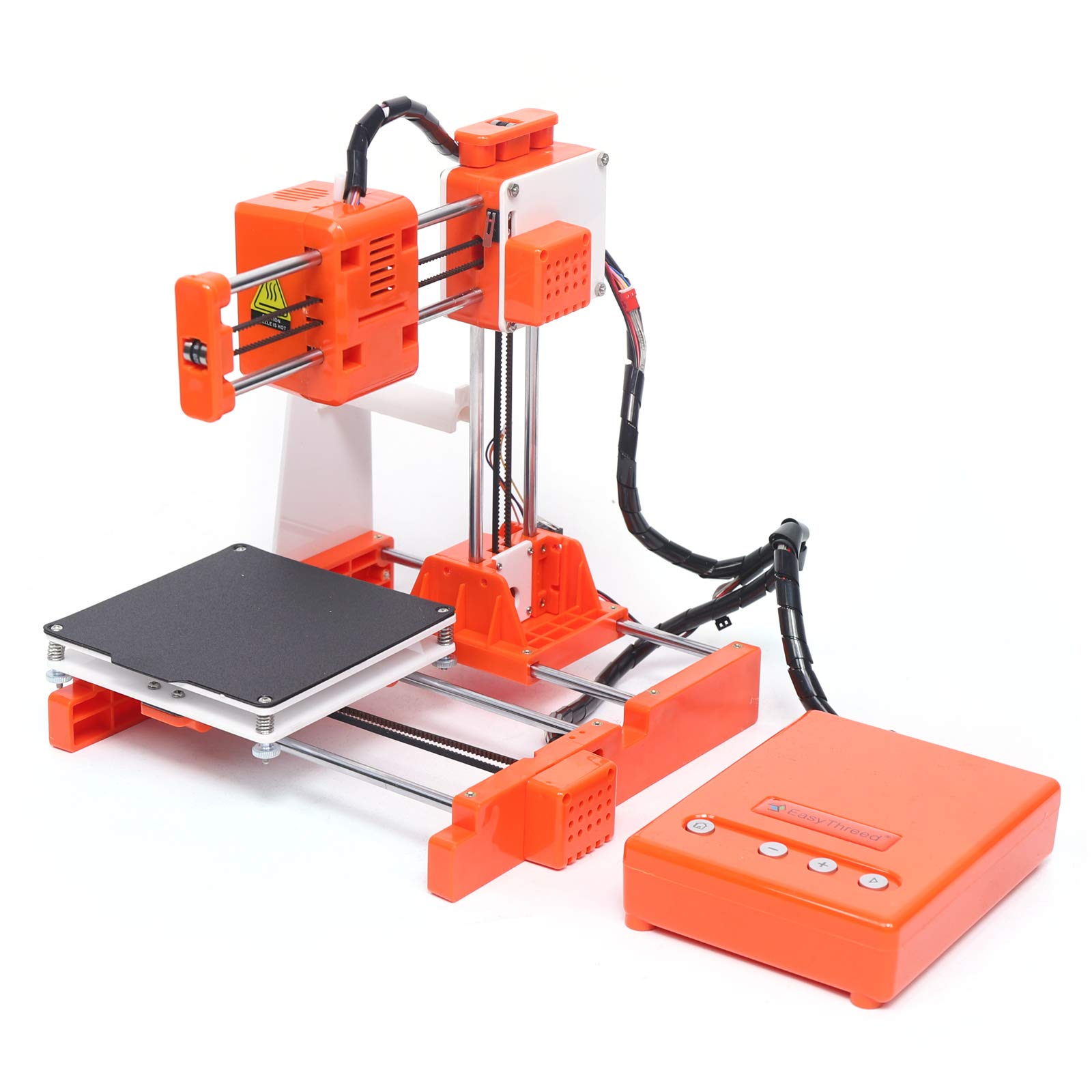 Mini Desktop 3D Printer DIY Kit - 100x100x100mm Printing Size, 1.75mm PLA Filament Compatible, Detachable Platform - Perfect for Beginners & Kids | Home, School & Hobby Projects