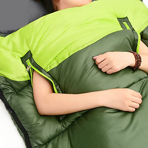 **Lightweight Portable Wearable Sleeping Bag for Adults - Zippered Arm & Foot Holes - Perfect for Camping, Backpacking, Hiking & Outdoor Adventures**