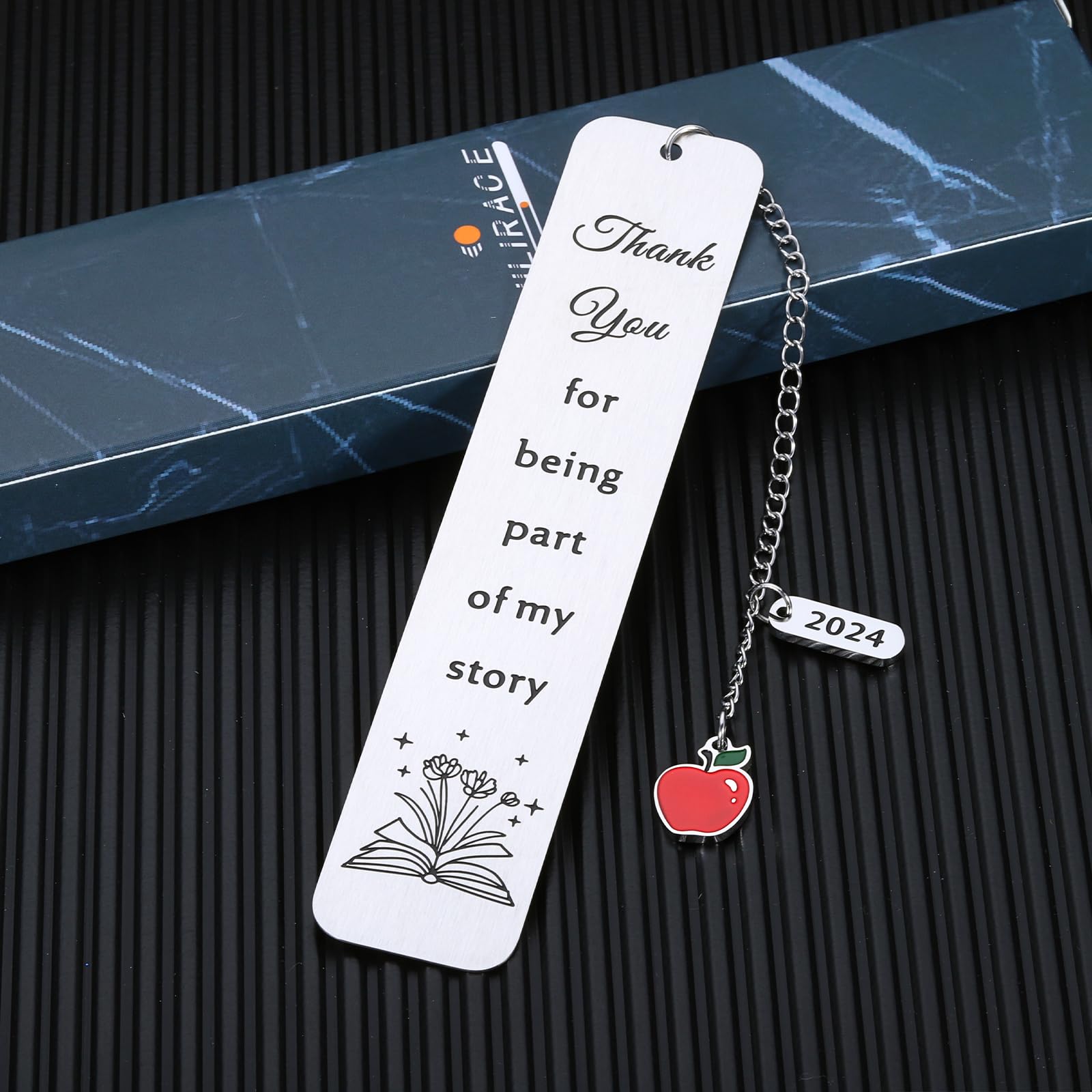 Personalized Teacher Appreciation & Graduation Gifts 2024 - Inspirational Bookmarks for Educators, Thank You Gifts for Women & Men - Perfect for Retirement, Christmas, Valentine's Day & End of Year Celebrations - Thoughtful Classroom & Office Decor