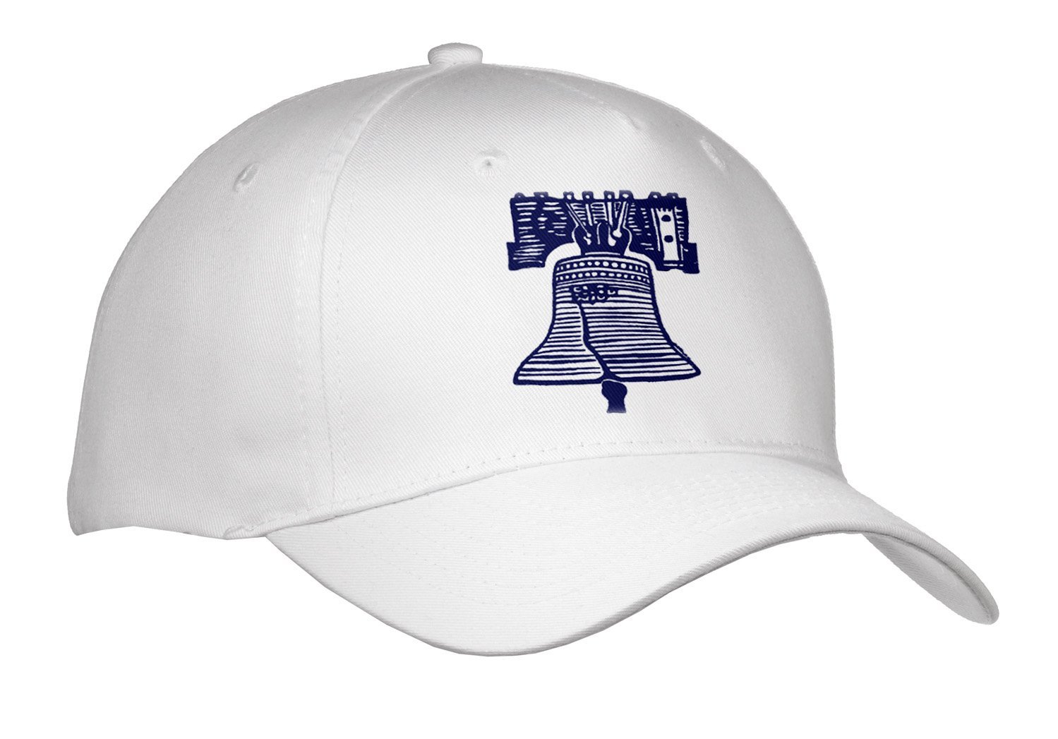 3Drose Liberty Bell Patriotic Baseball Cap for Adults - Military & Patriotic American Flag Design Adjustable Cotton Hat - Perfect for 4th of July, Veterans Day & Patriotic Events