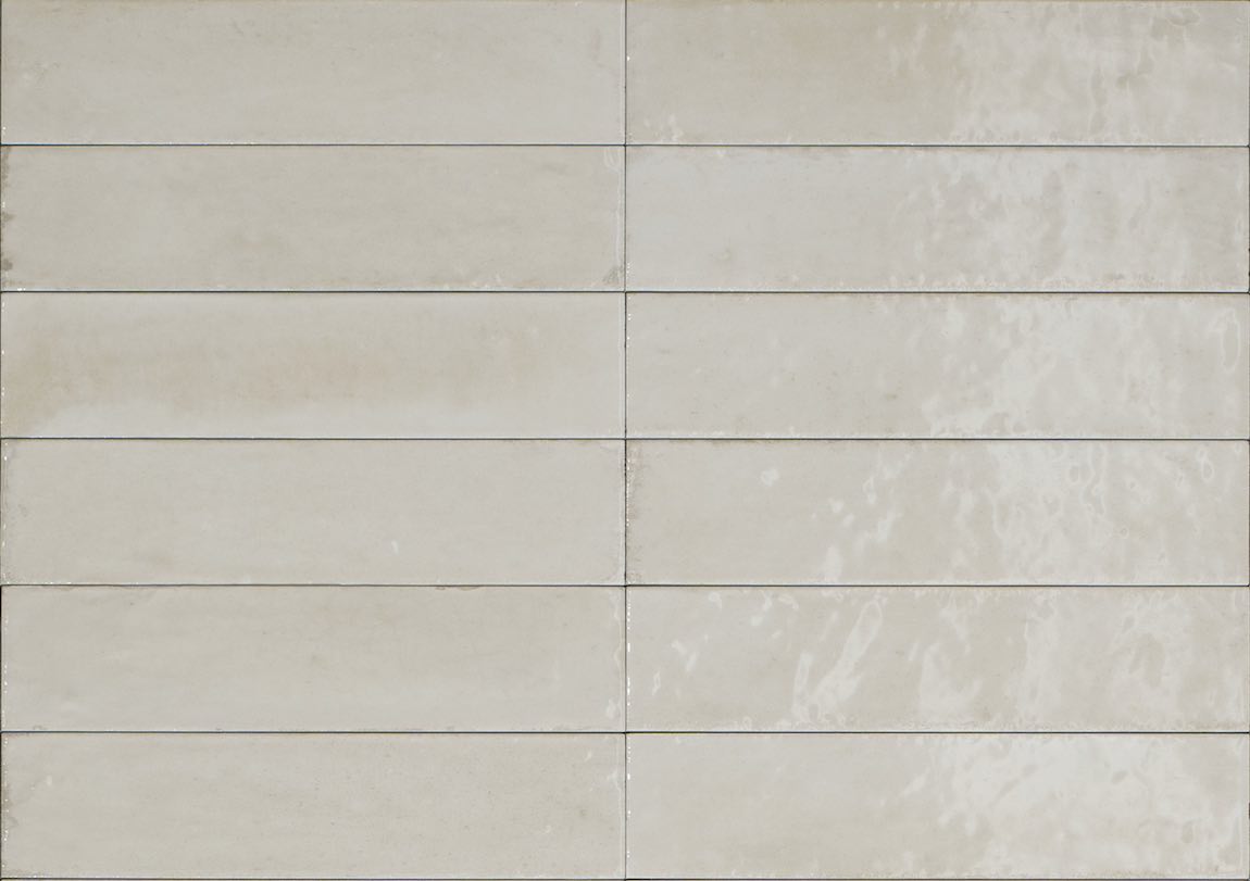 Distressed Magnolia Subway Tile 2.5x9.5 - Vintage Style Ceramic Wall Tile for Kitchen Backsplash, Bathroom & Shower Renovation