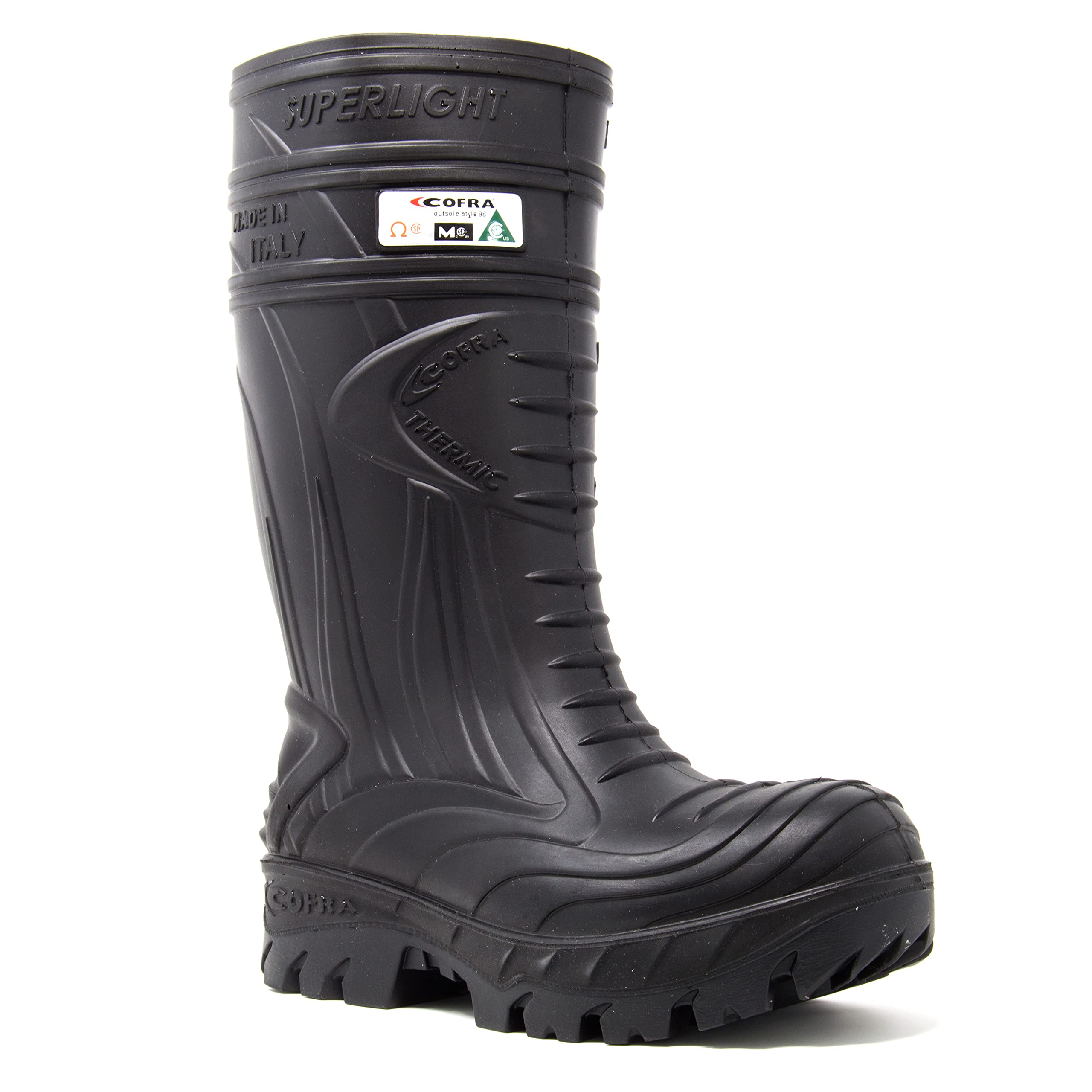 COFRA Men's Waterproof Safety Boots - Steel Toe Work Boots for Rain & Fire Protection - Ideal for Construction, Industrial & Outdoor Work