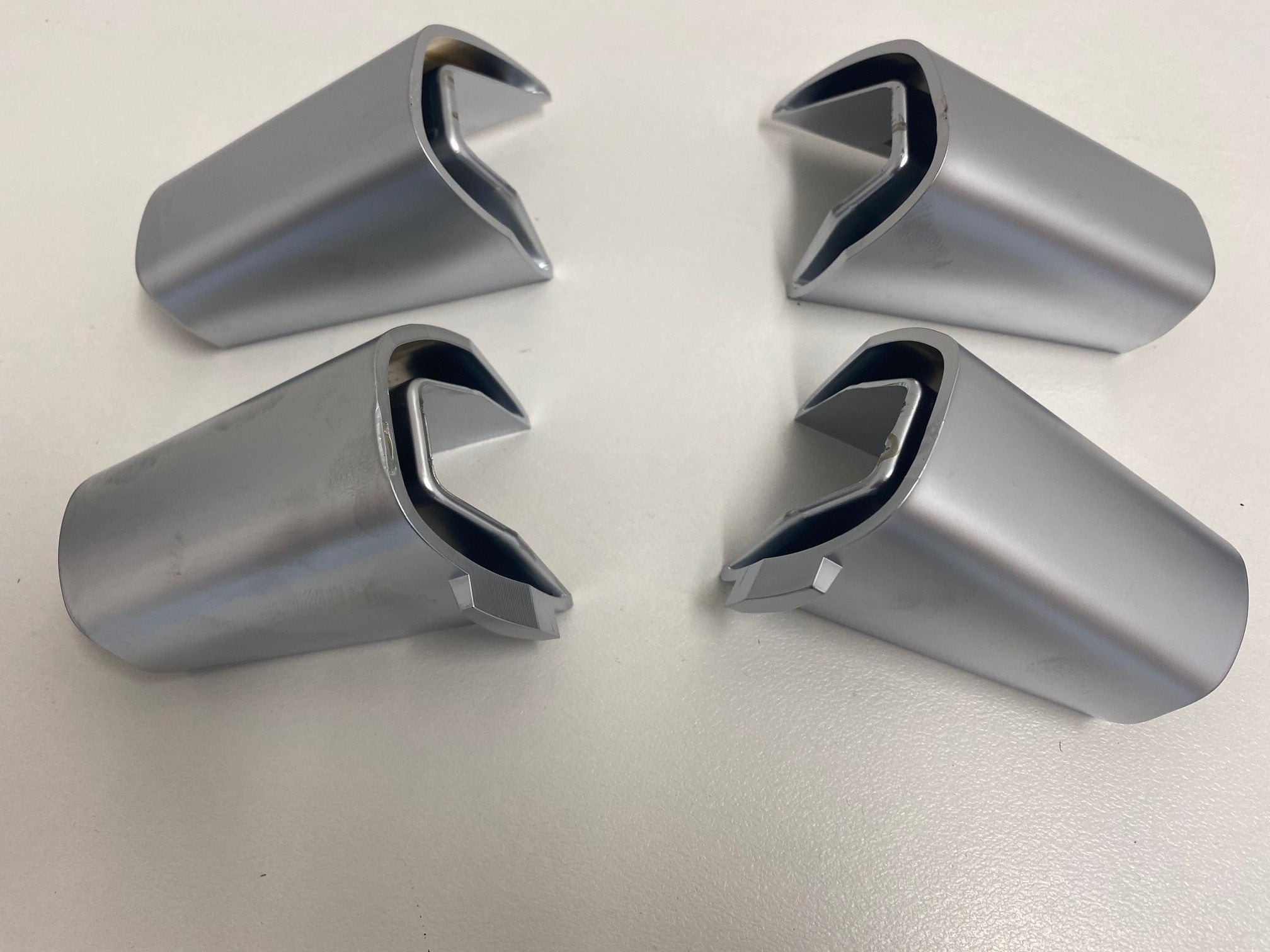 Holden Genuine VY VZ Steering Wheel Spoke Covers Satin Chrome Upgrade Kit - Enhance Interior Style for Commodore Sedan & Ute Models