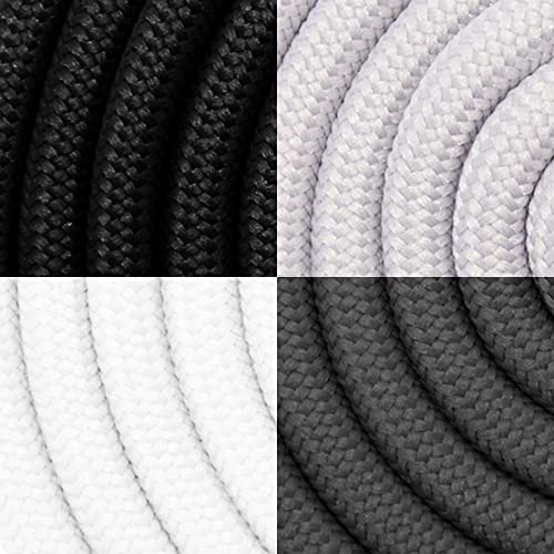 black+dark grey+light grey+white