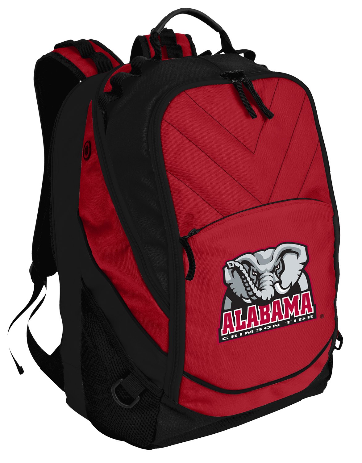 University of Alabama Crimson Tide Backpack - Durable Laptop Computer Bag for Students, Work, and Travel