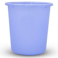 10L Unbreakable Plastic Bathroom Bucket - Multipurpose Bathing, Home Cleaning & Storage (Blue) | Durable for Shower, Mopping & Organizing