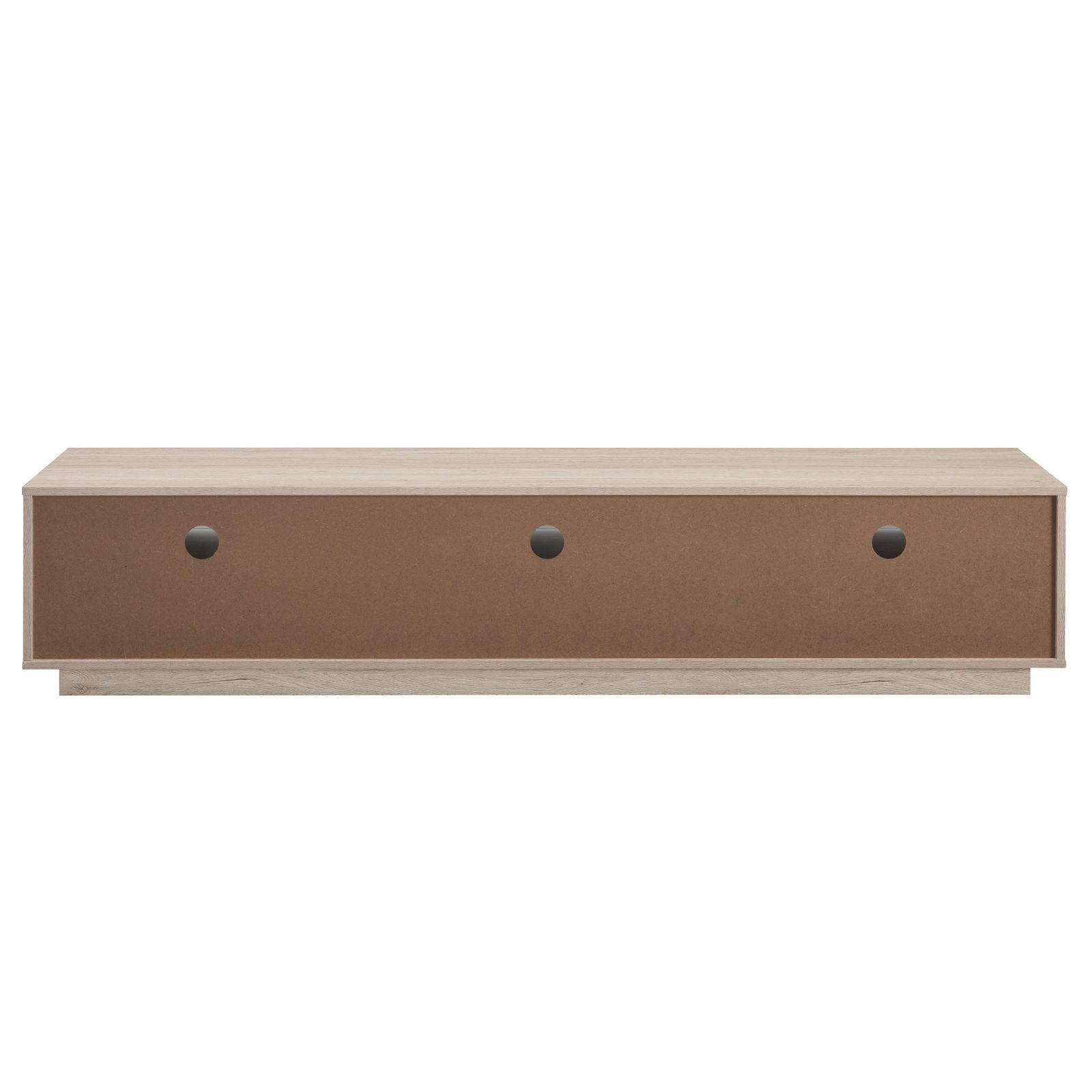 Tauris™ SUAVE1800 Solid Oak Entertainment Center - Modern TV Stand for Living Room, Home Theater & Media Storage