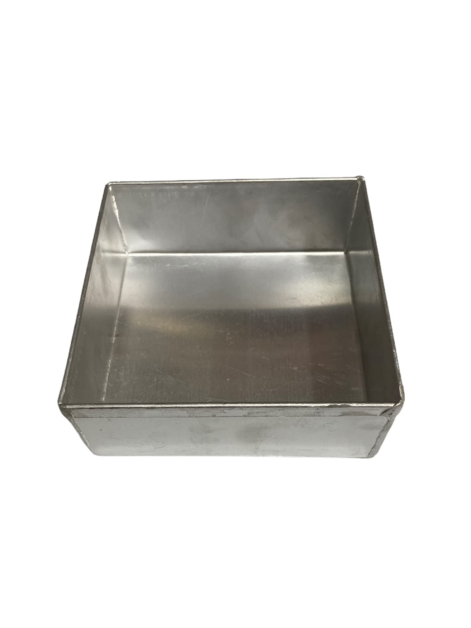 Premium Aluminum Square Cake Pan - 5 Inch x 2 Inch (250g) Baking Mold for Perfect Brownies, Bars & Small Cakes | Ideal for Home Bakers, Birthday Parties & Holiday Treats