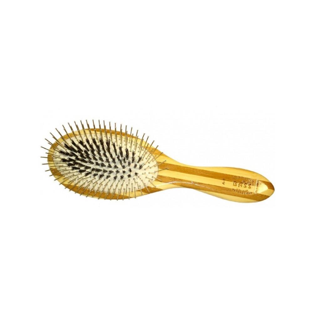 Premium Hybrid Groomer Oval Brush for Dogs & Cats - Detangling, Shedding Control & Massage - Perfect for Long/Short Hair Pets at Home or Professional Grooming